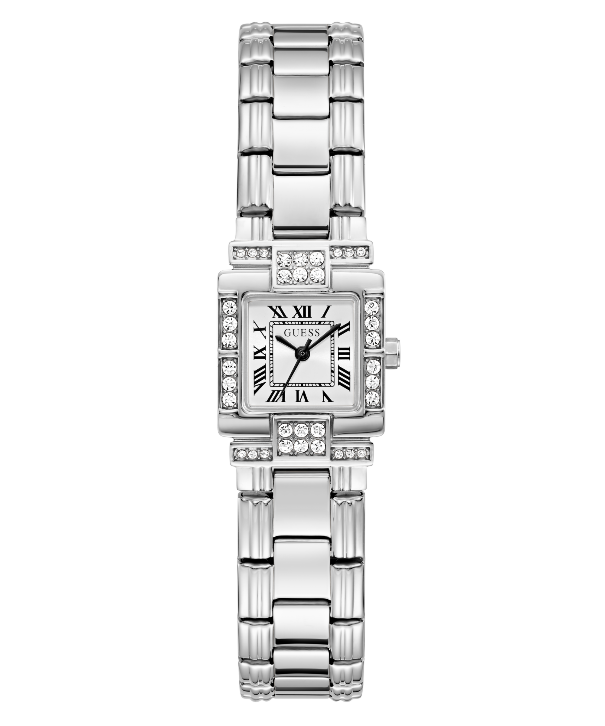 Guess Quarzuhr »TAYLOR« Armbanduhr, Damenuhr, Edelstahlarmband, analog