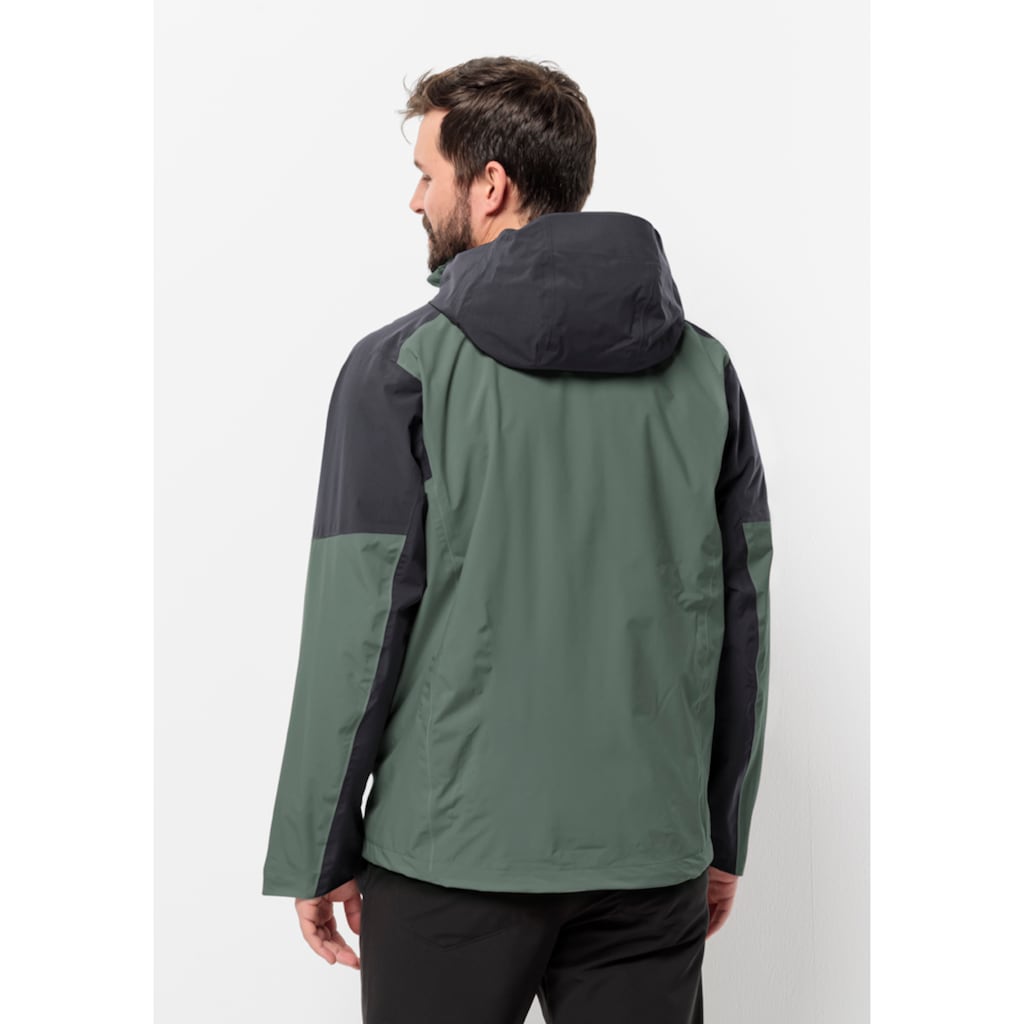 Jack Wolfskin Funktionsjacke »EAGLE PEAK 2L JKT M«, mit Kapuze