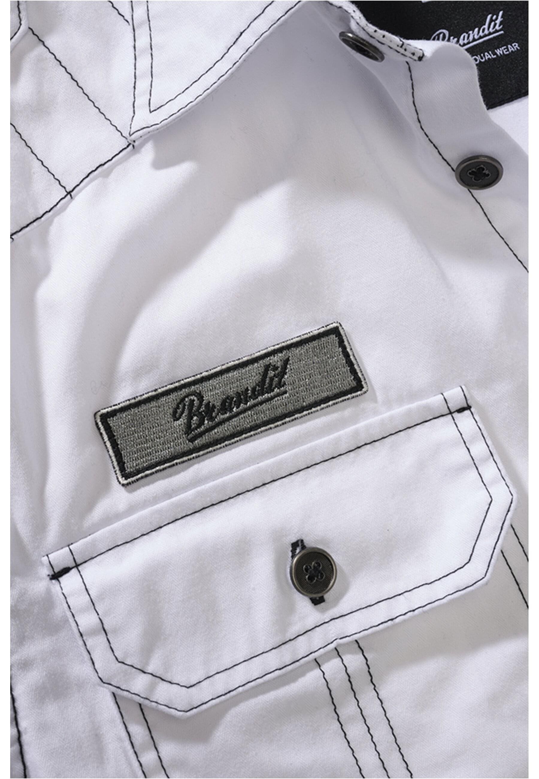 Brandit Langarmhemd »Brandit Herren Luis Vintageshirt«, (1 tlg.)