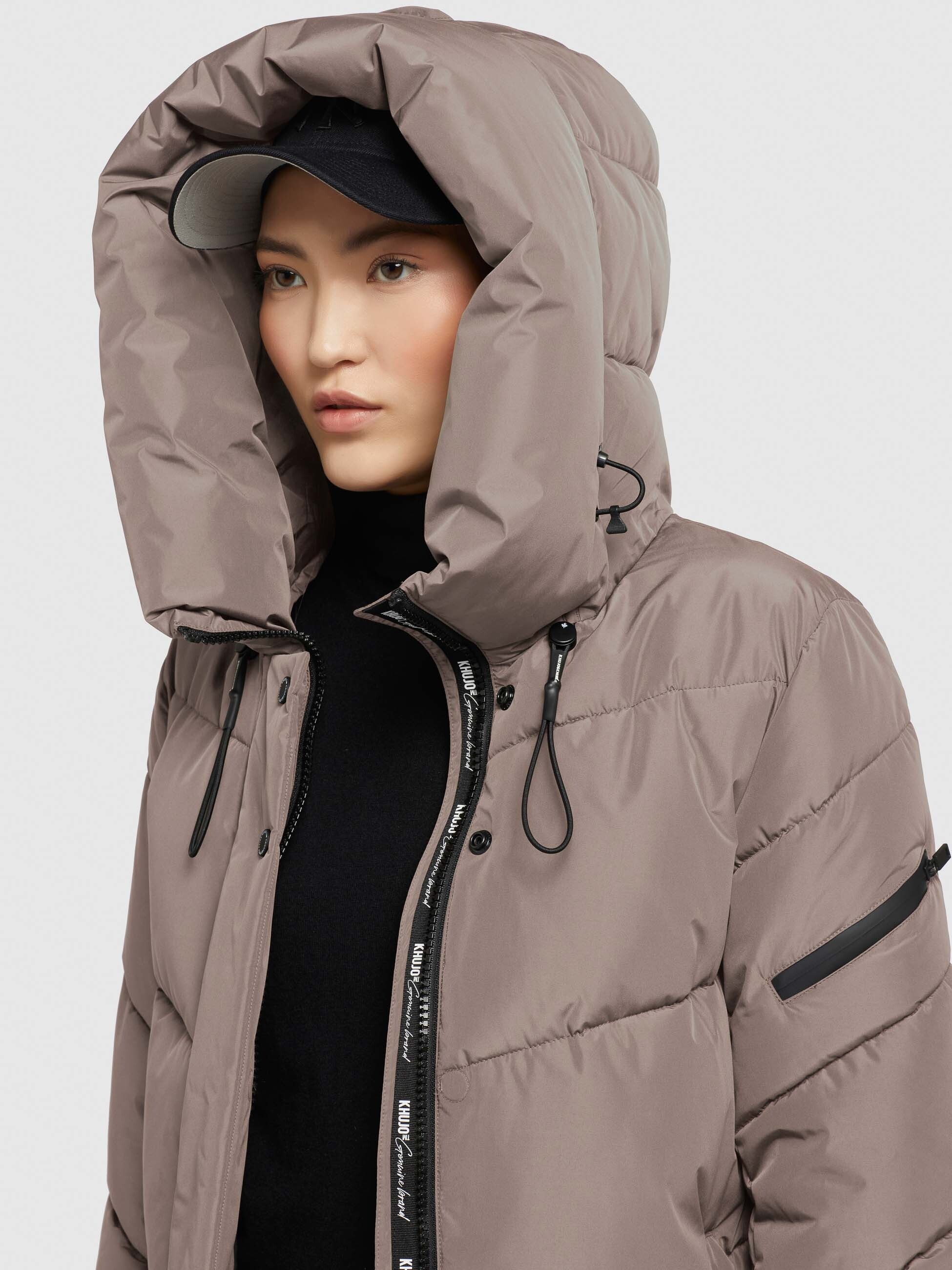 khujo Steppjacke »JORDIS4«, (1 St.), mit Kapuze