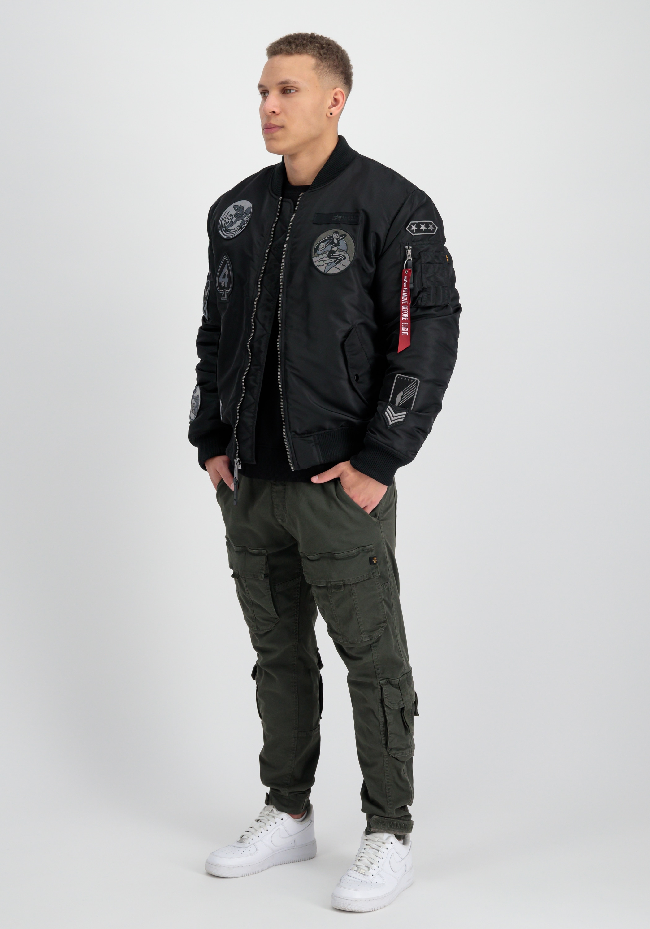 Alpha Industries Bomberjacke »Alpha Industries Men - Bomber Jackets MA-1 Patch«