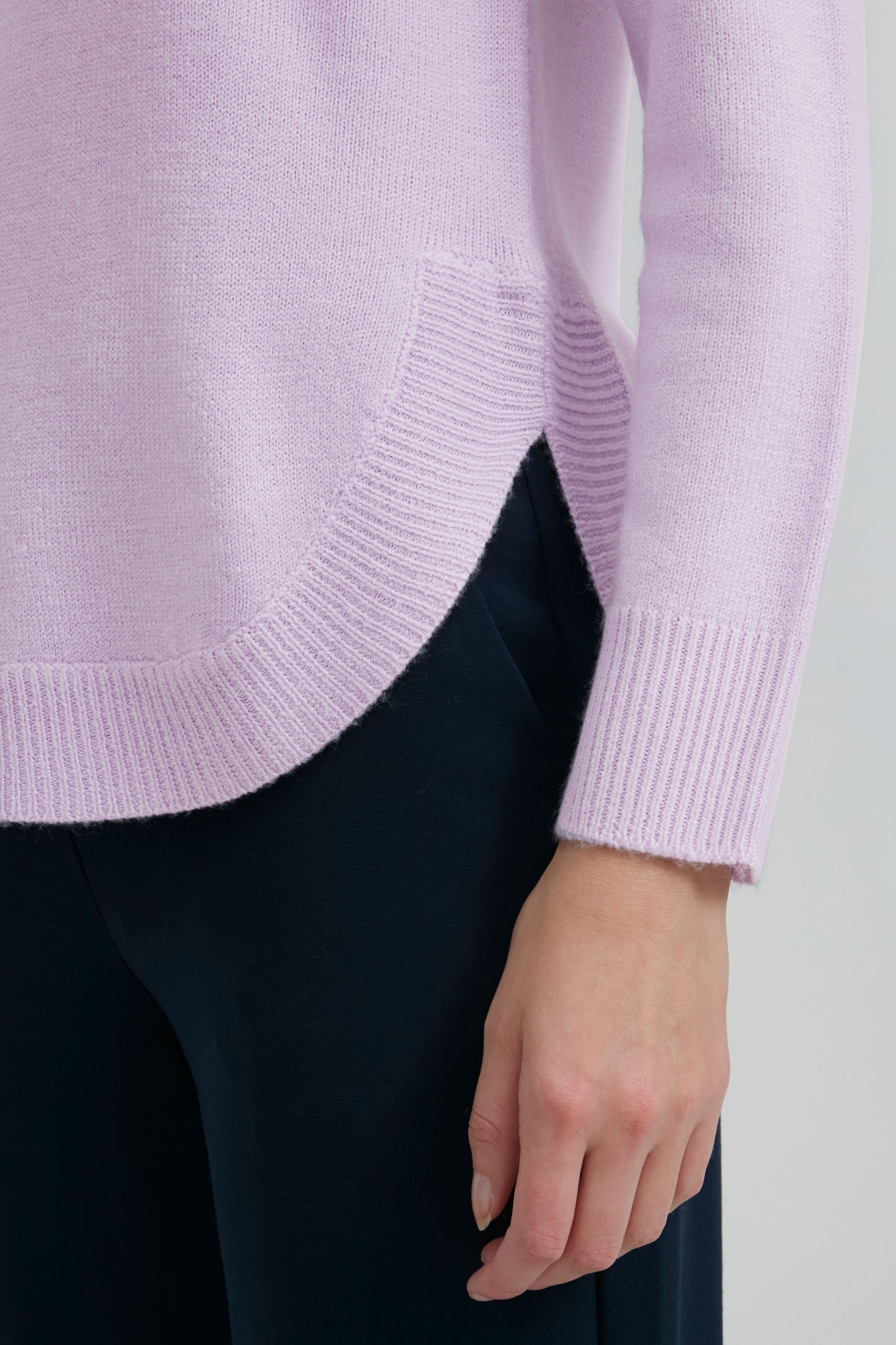 b.young Strickfleece-Pullover »Strickpullover BYMalea«