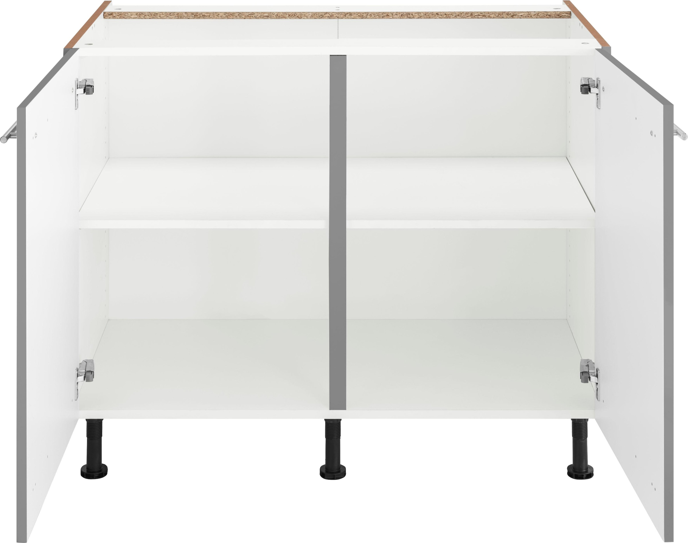 OPTIFIT Unterschrank »Bern«, 100 cm breit, mit 2 Türen, mit höhenverstellbaren Füßen