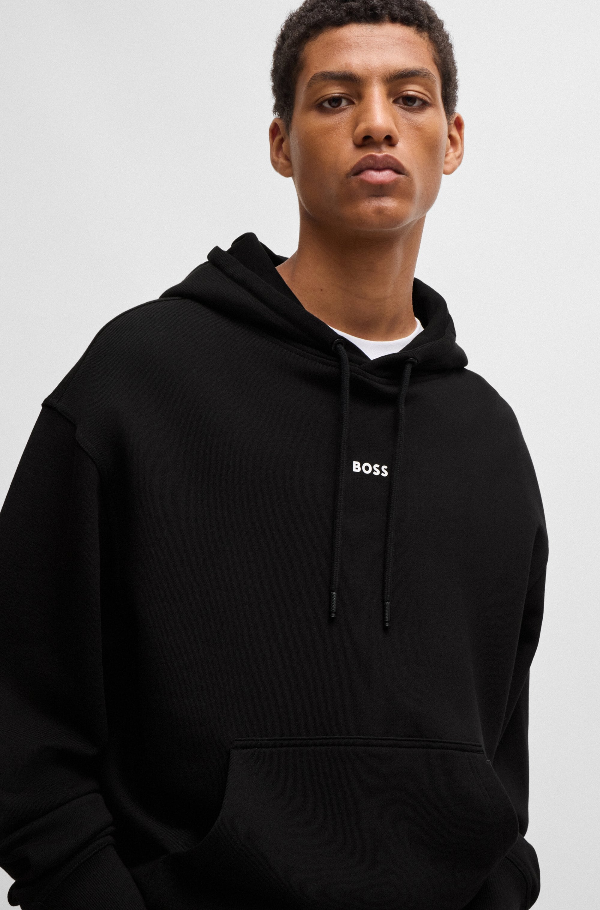 BOSS ORANGE Kapuzensweatshirt »WeSmallhood«, mit Kängurutasche
