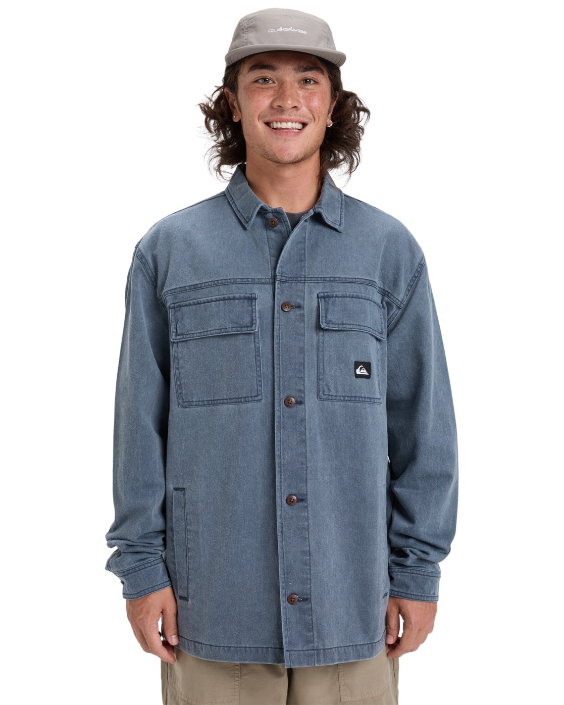 Quiksilver Langarmhemd "Mohab Washed Twill" günstig online kaufen