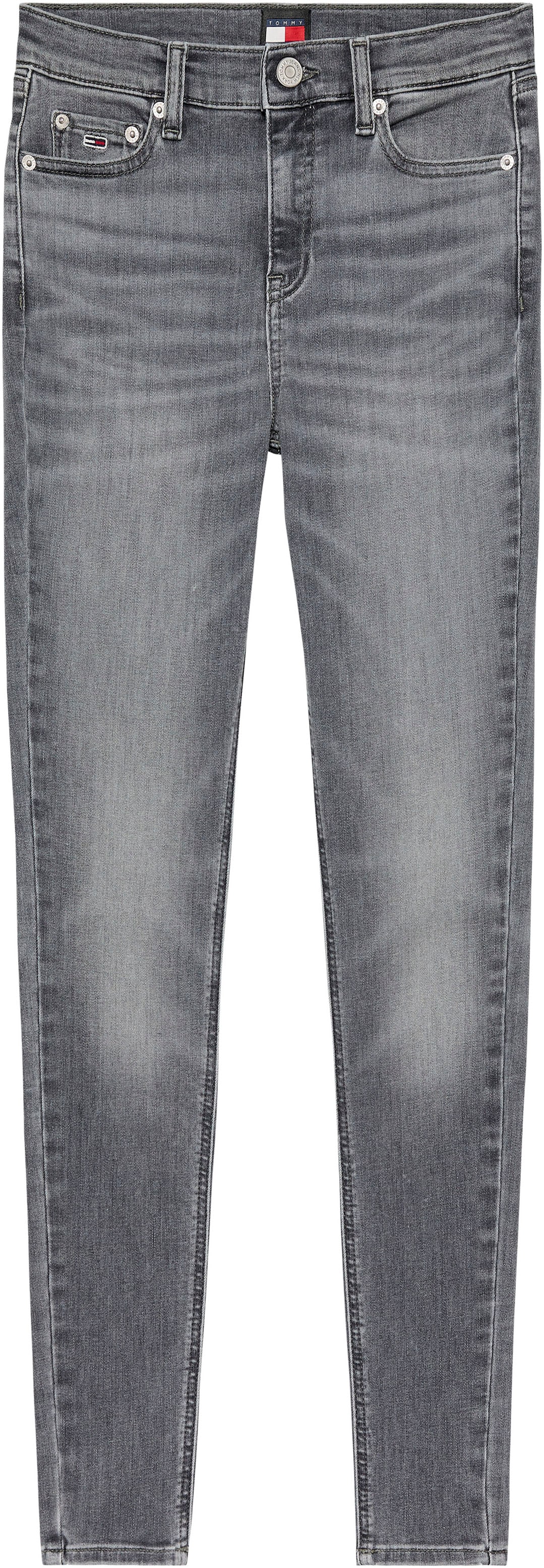 Tommy Jeans Skinny-fit-Jeans »Nora Mid Rise Skinny Fit«, mit Waschung, Logo-Badge