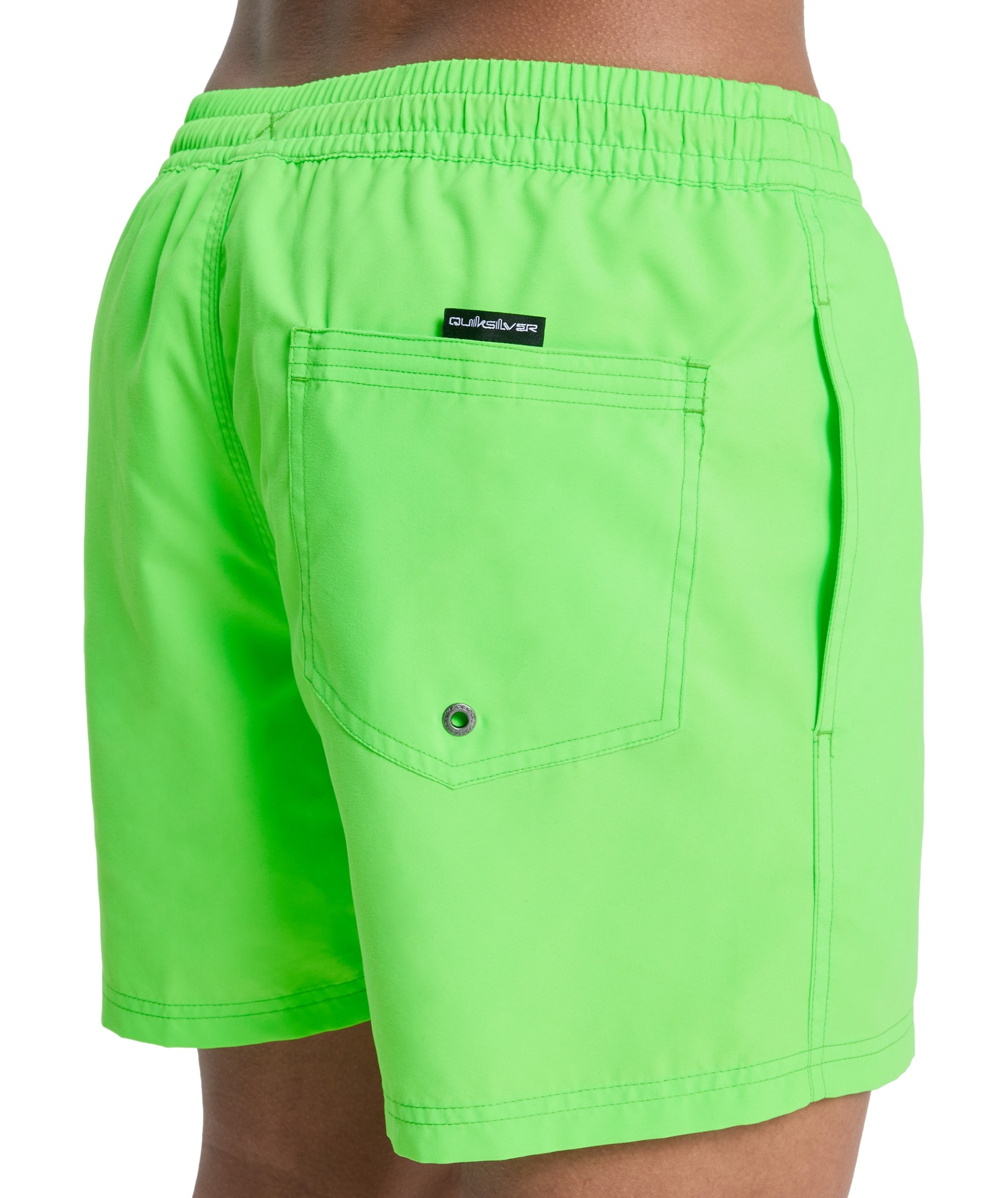 Quiksilver Badeshorts »EVERYDAY VOLLEY 15« unifarbene Optik, mit kontrastfarbenen Details, Straight-Leg-Passform