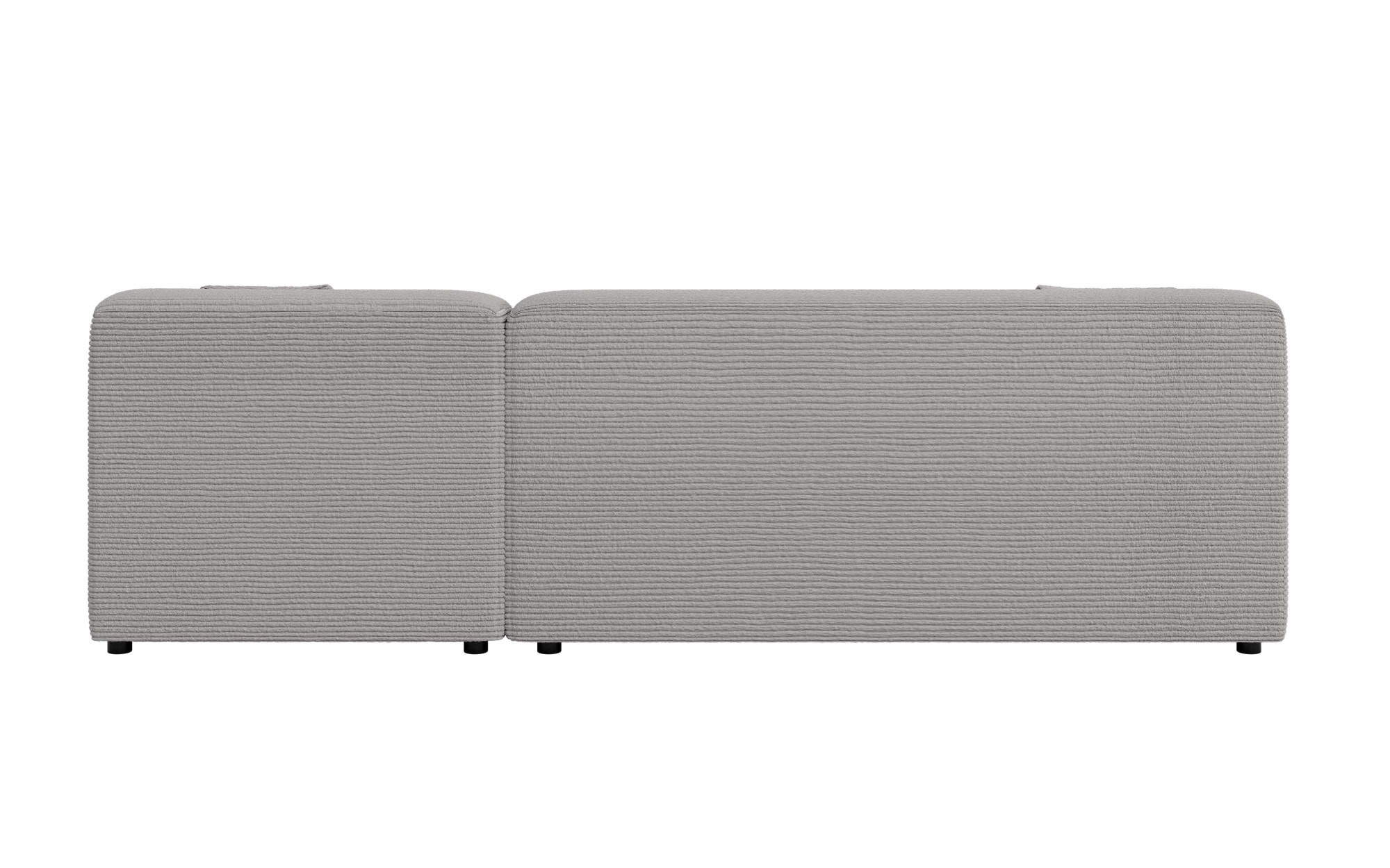 Home affaire Ecksofa »LILLIANA Designsofa, L-Form mit Recamiere rechts/links bestellbar«, L-Form mit Wellenunterfederung, Maße B/T/H: 256/160/76 cm