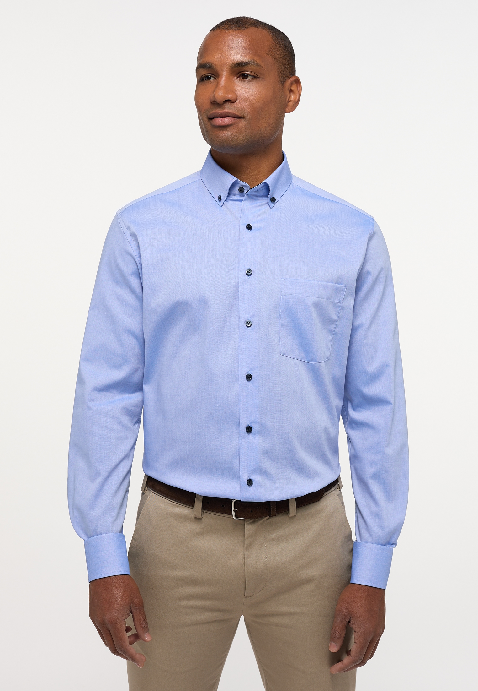 Eterna Langarmhemd "MODERN FIT" NON IRON (bügelfrei) günstig online kaufen