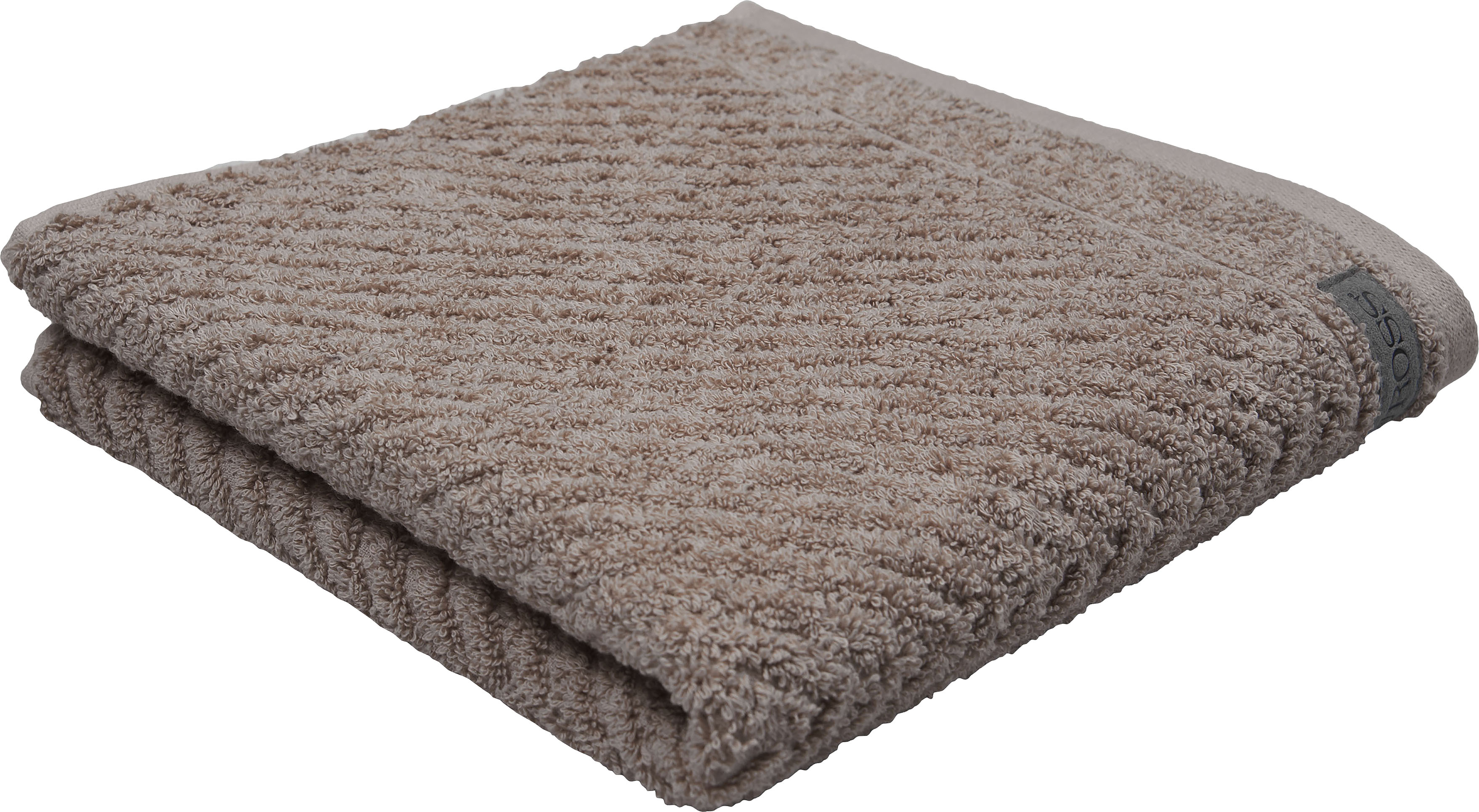 Thumbnail - ROSS Handtuch "Smart" Uni-Rippe mit Velourslabel