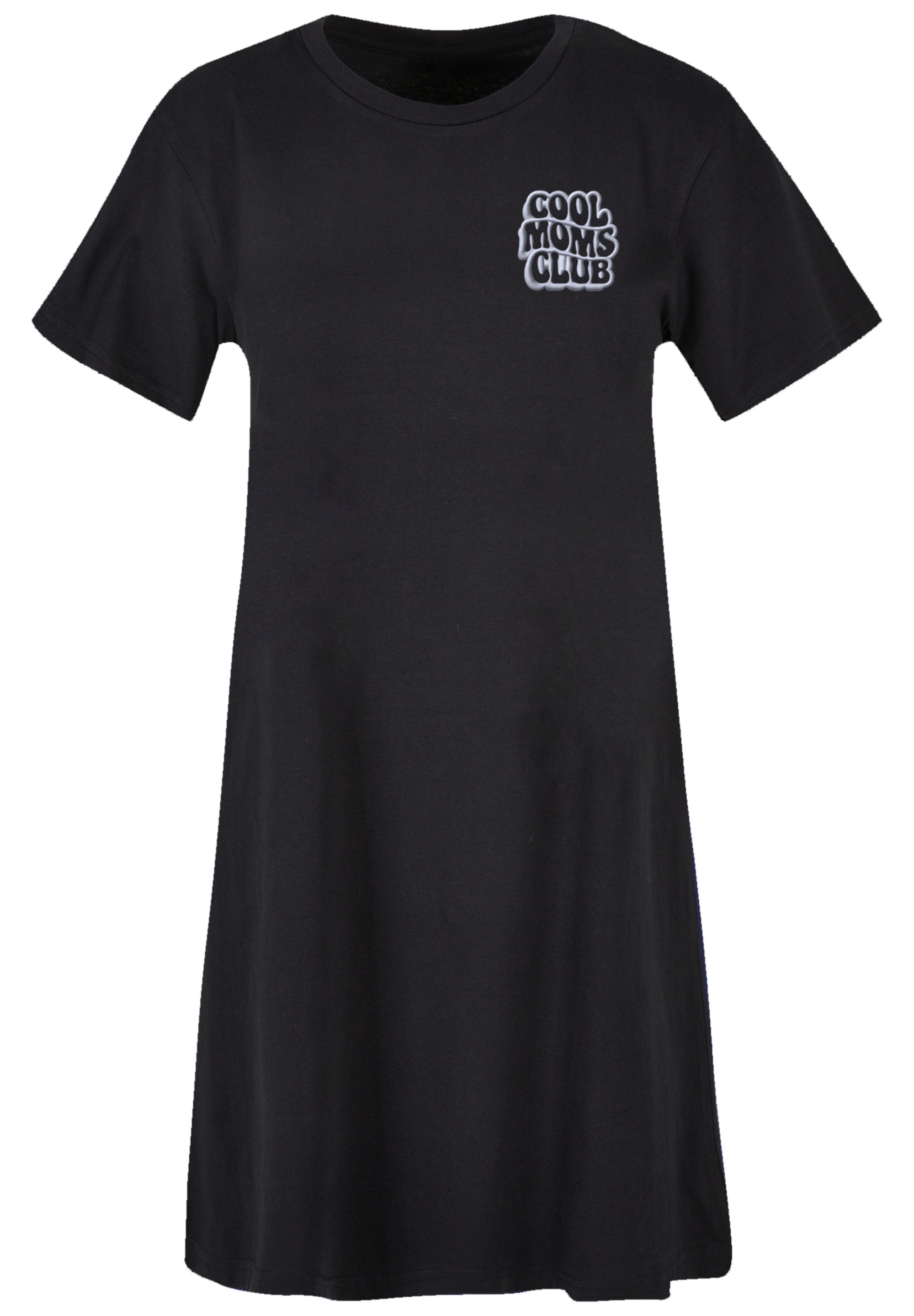 F4NT4STIC Shirtkleid »Cool Moms Club Bestickt«, Premium Qualität