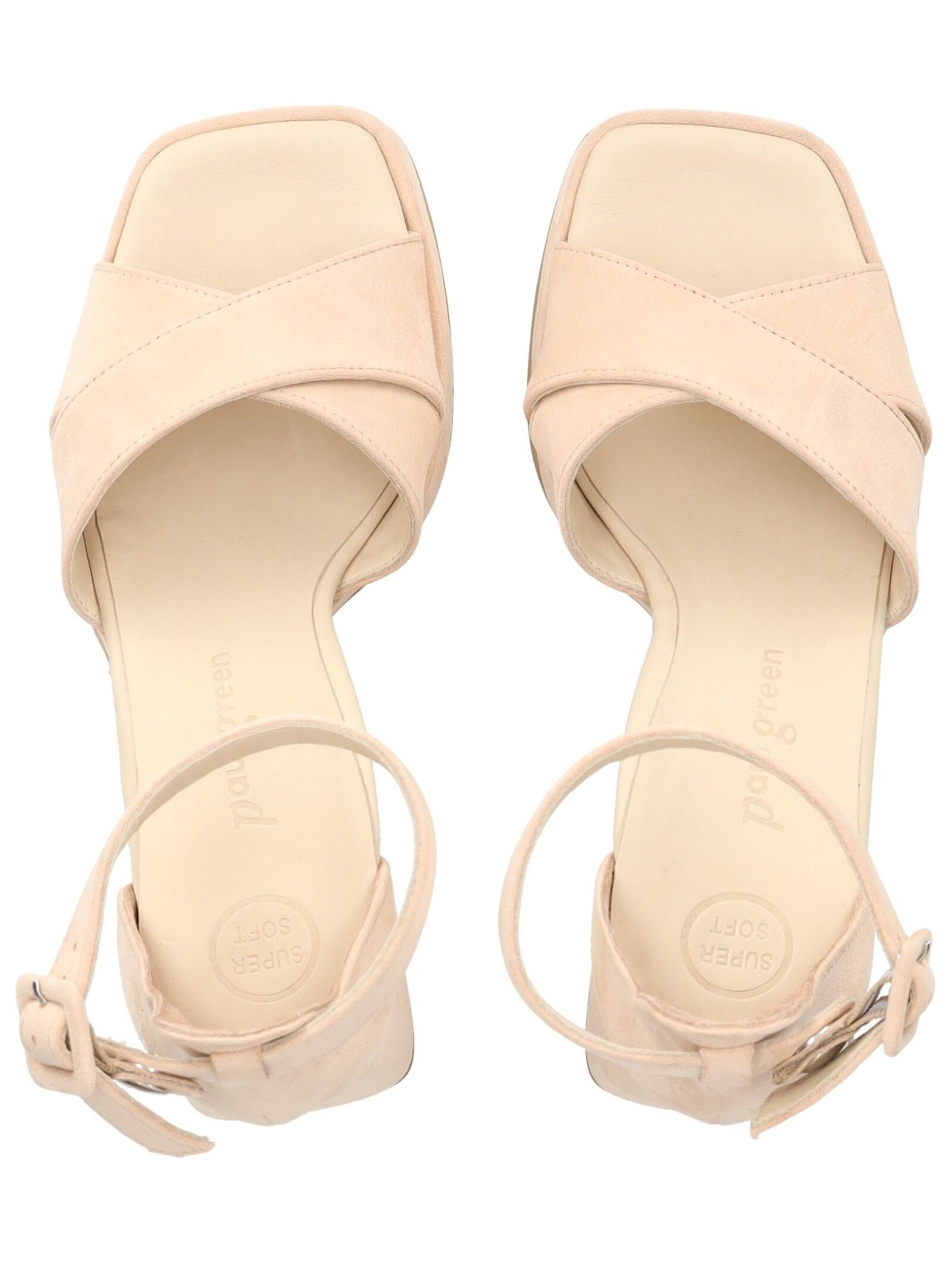 Paul Green High-Heel-Sandalette "Paul Green Sandalen Lederimitat" günstig online kaufen