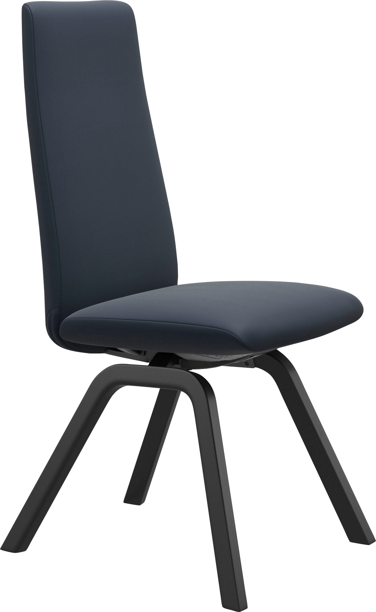 Stressless Polsterstuhl "Laurel" () High Back, Größe M, mit schräggestellten Beinen in Schwarz