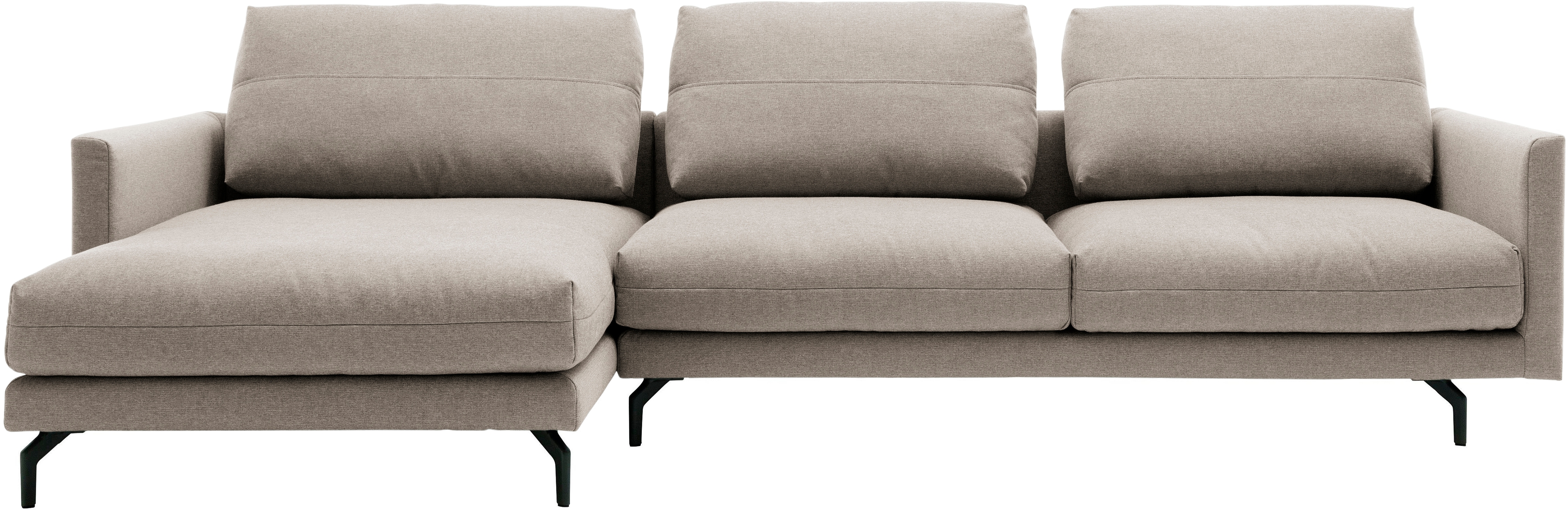 Creation BY ROLF BENZ Ecksofa "CR.414, Designecksofa, Polsterecke, Breite 300cm, L-Form" wahlweise aus feinstem Rindsleder oder hochwertigem Chenille