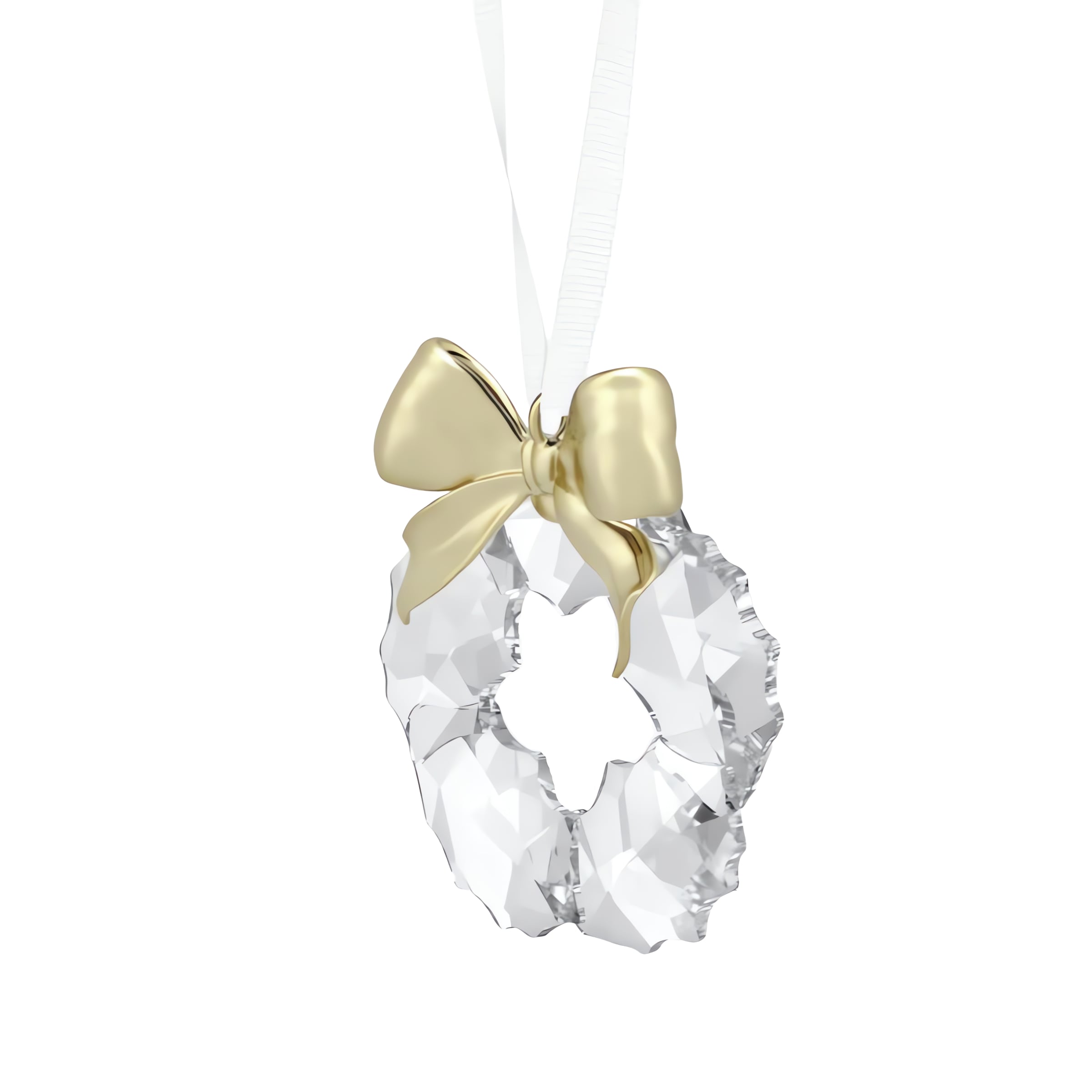 Swarovski Dekohänger »Kristallfigur Sammelfigur Kranz Ornament«, (1 St.), Swarovski® Kristall