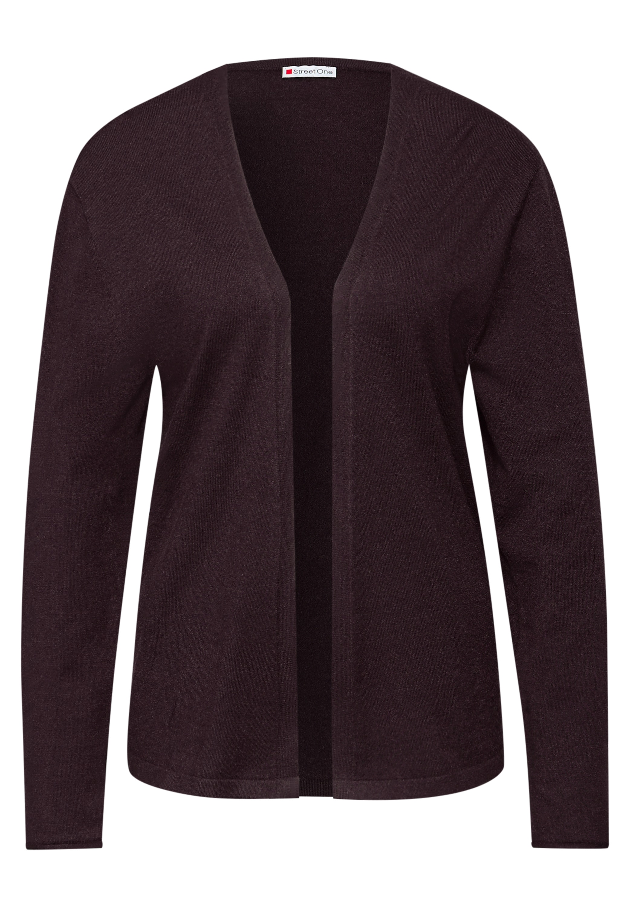 STREET ONE Strickjacke aus softem Materialmix