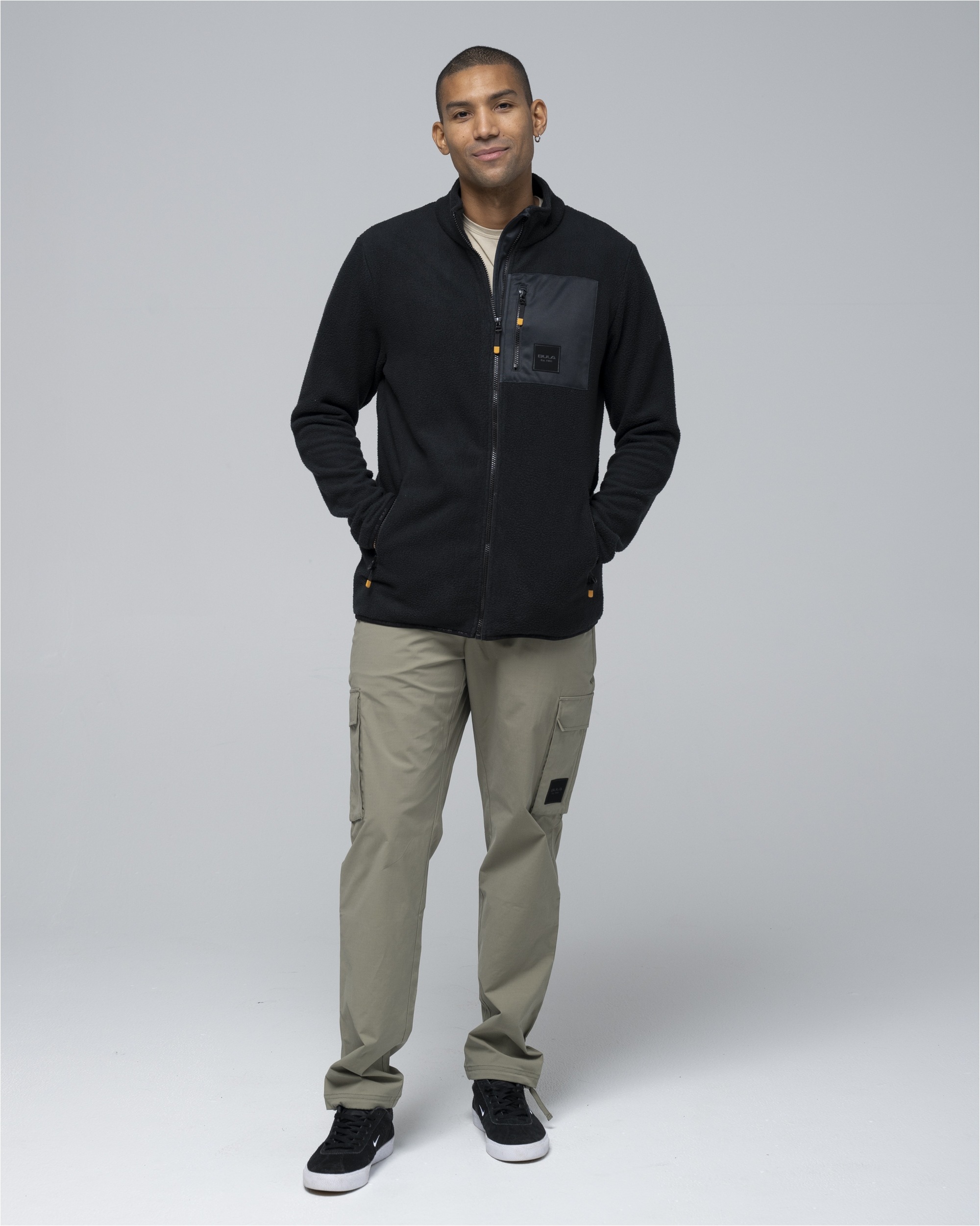 BULA Fleecejacke »BaseCamp«, mit kuscheligem Finish