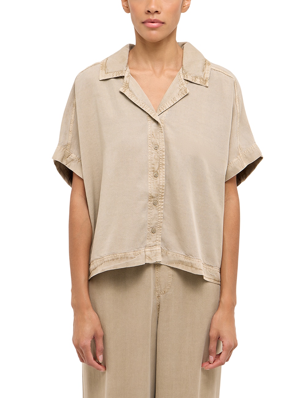 MUSTANG Langarmbluse "Damen Style Ruby" günstig online kaufen