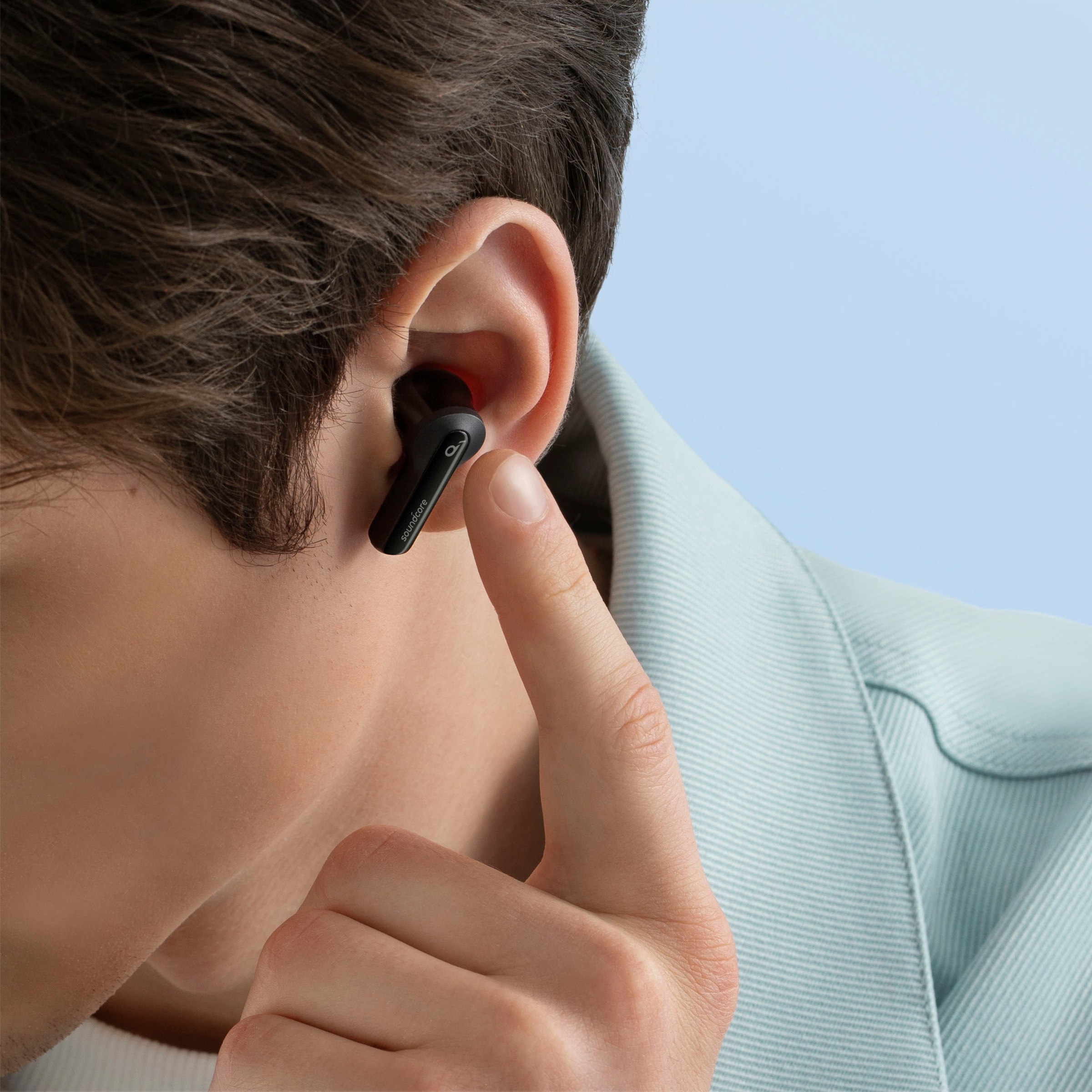 Anker Headset »SOUNDCORE Note 3i«, Bluetooth-HFP, Rauschunterdrückung-Active Noise Cancelling (ANC)-Freisprechfunktion-Transparenzmodus