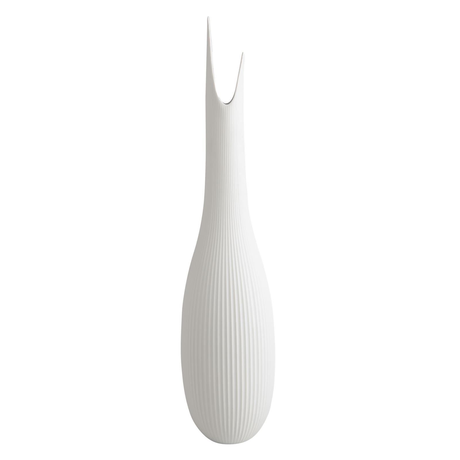Goebel Dekovase »Vase Studio 8 Pure Raindrop 51 cm weiß« Abwischbar
