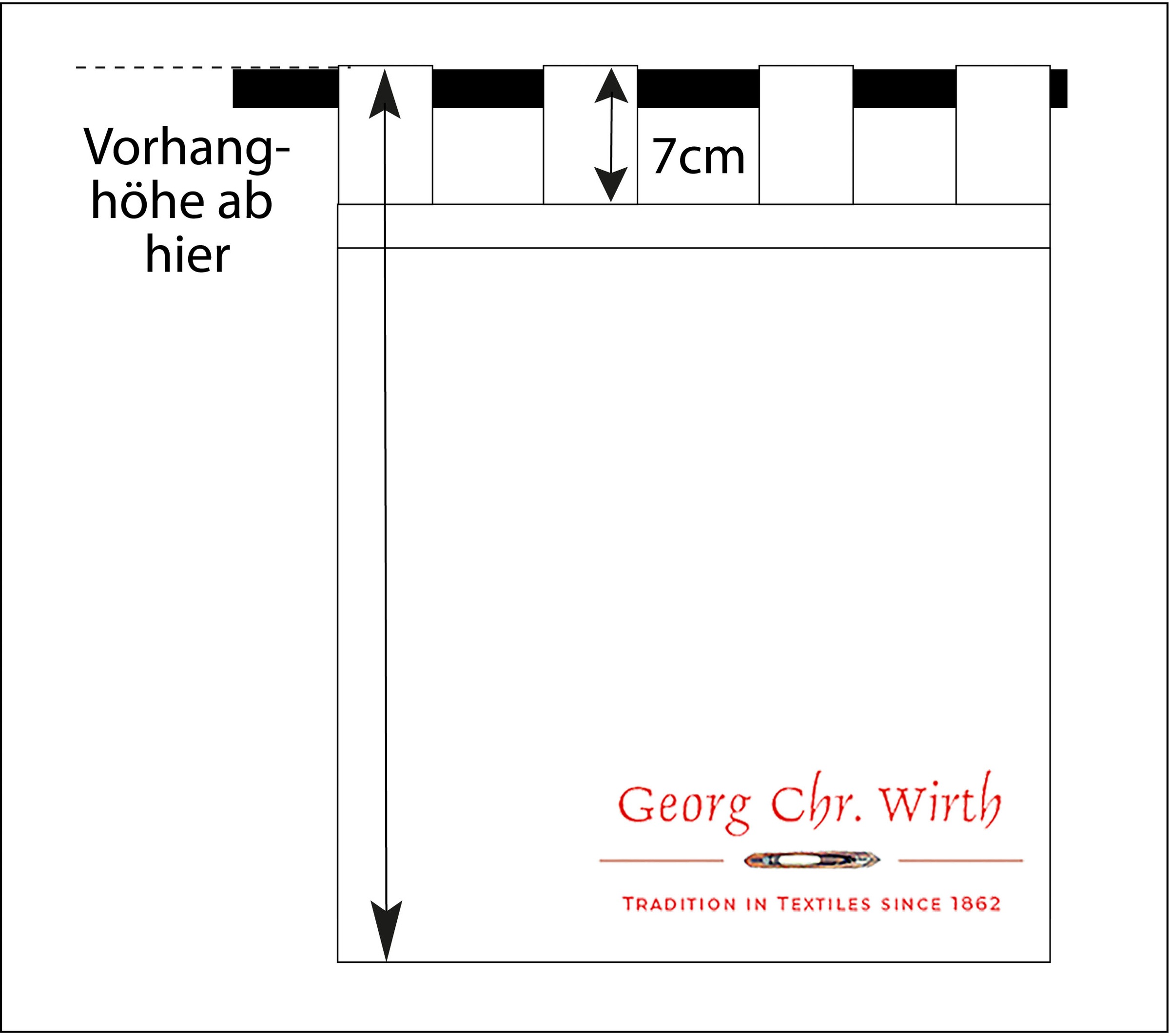 Wirth Vorhang »Telfort«, (1 St.) auf Rechnung | BAUR