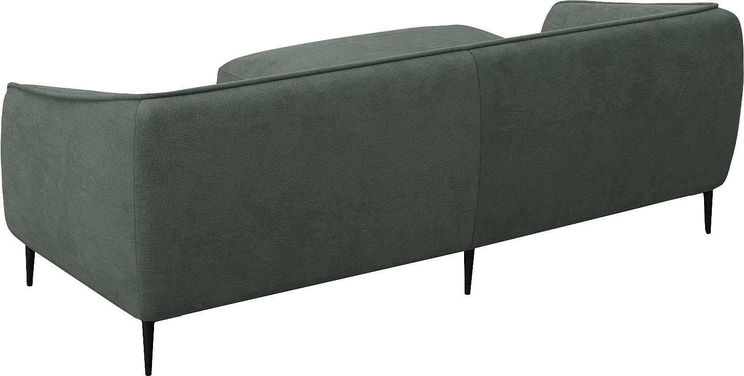 FLEXLUX Ecksofa »Belle Designsofa, bequem durch Kaltschaum im Sitz, OTTOs Choice« Skandinavisches Design, In hochwertiger Verarbeitung, B/T 218/149 cm