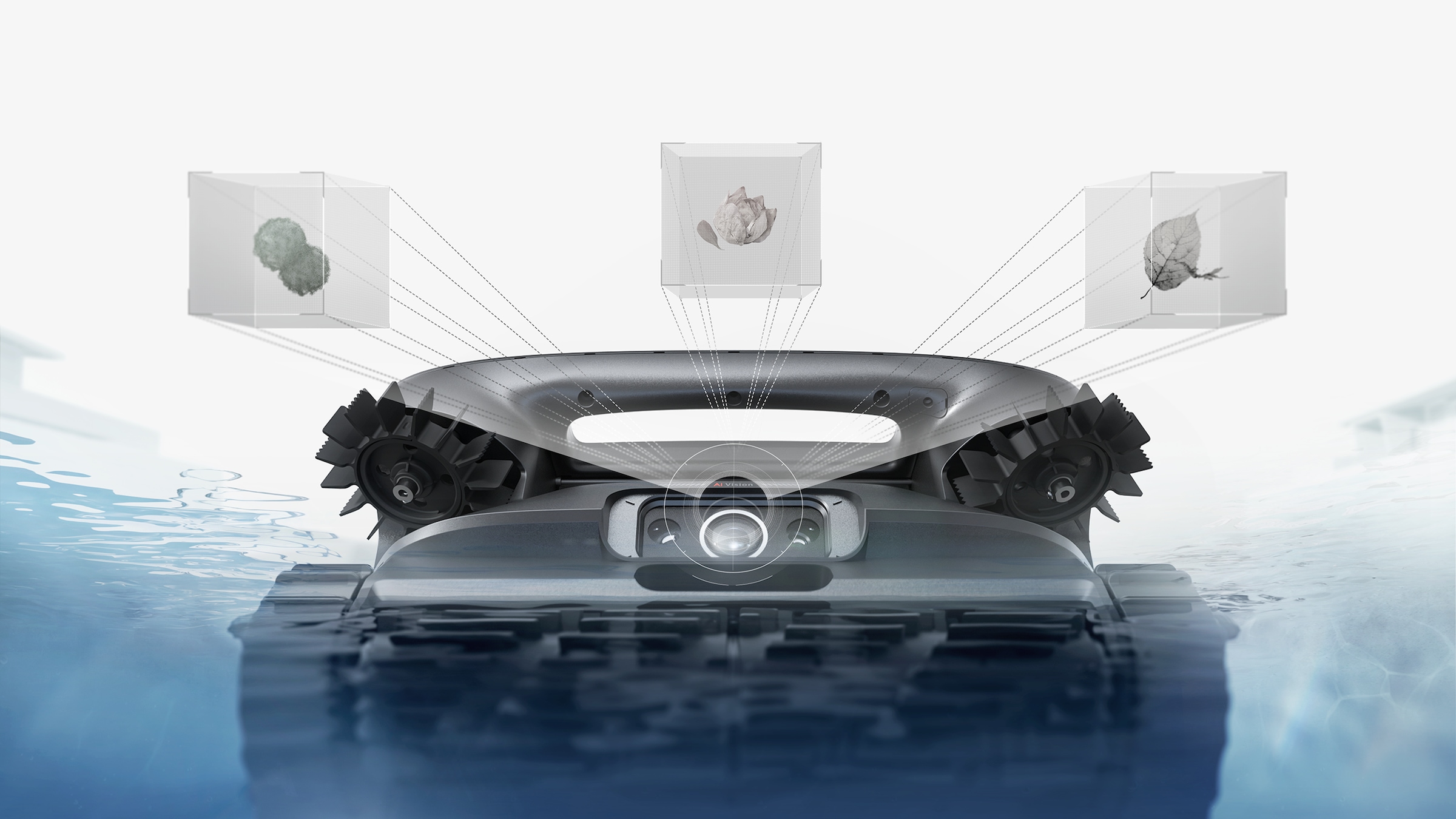 Beatbot Poolbodensauger »AquaSense X« AstroRinse™-Station reinigt den Filter in nur 3 Minuten
