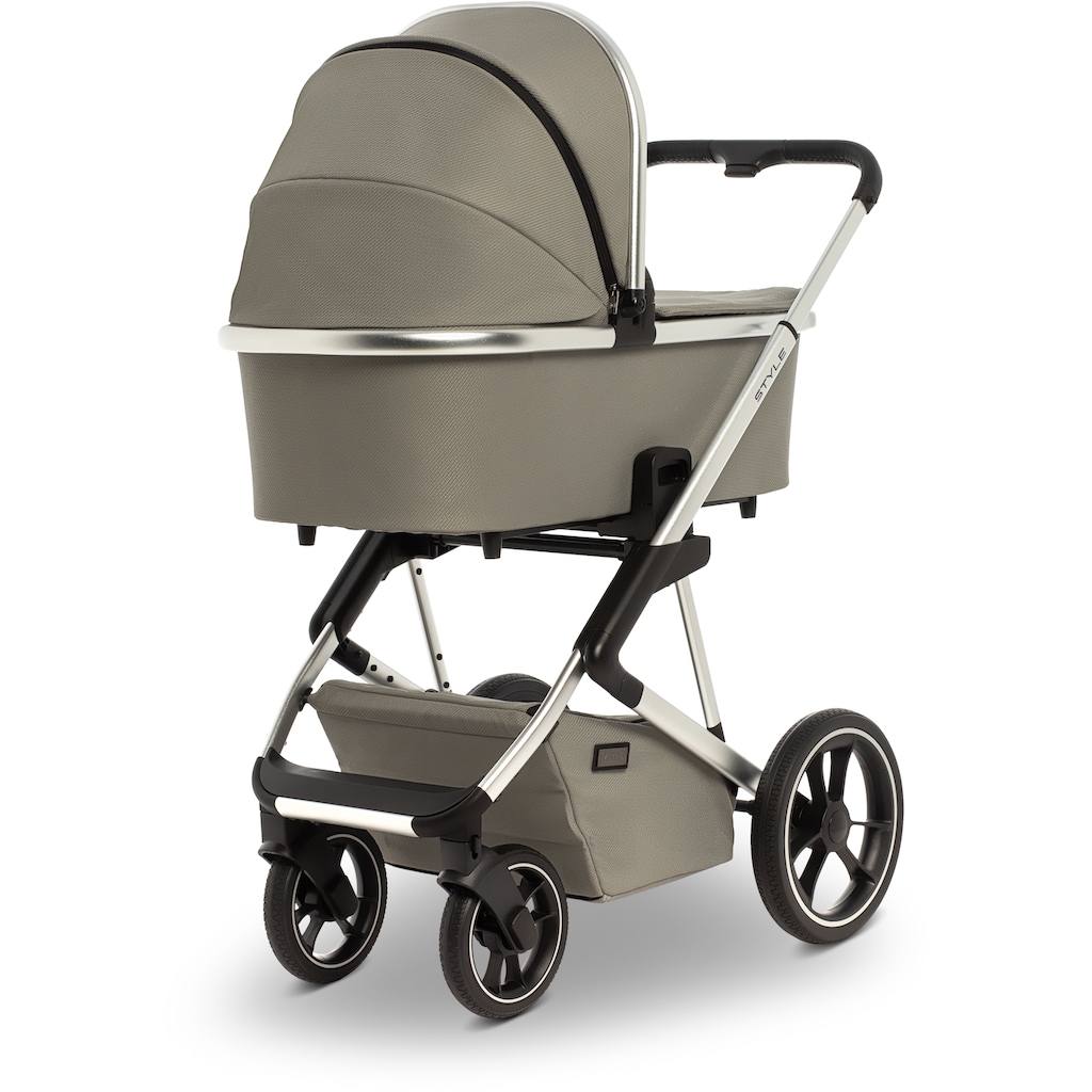 Moon Kombi-Kinderwagen »Style, taupe«, 22 kg, ; Kinderwagen