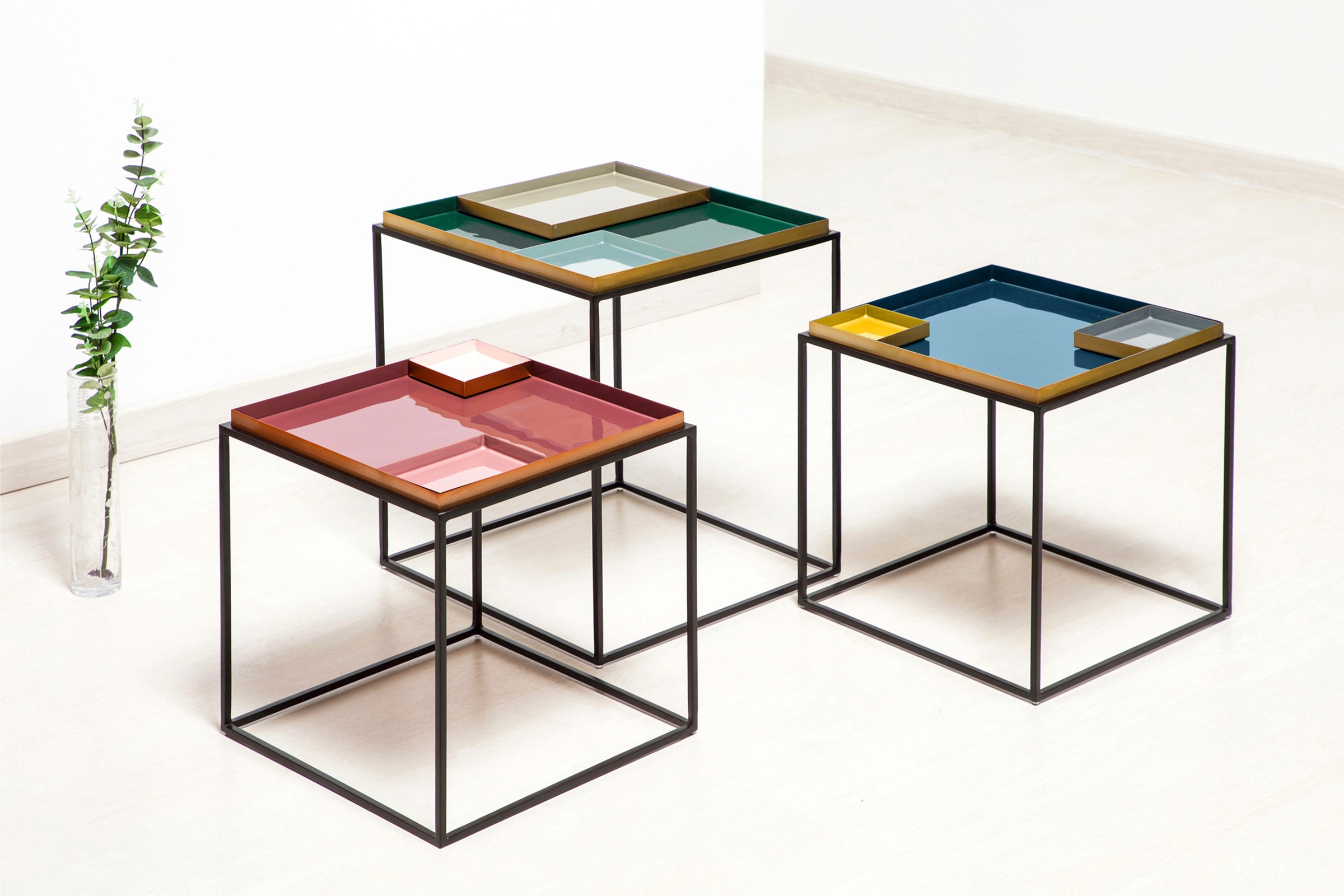 Kayoom Beistelltisch "Famosa, Metall-Beistelltisch in quadratischer Form" 1 günstig online kaufen