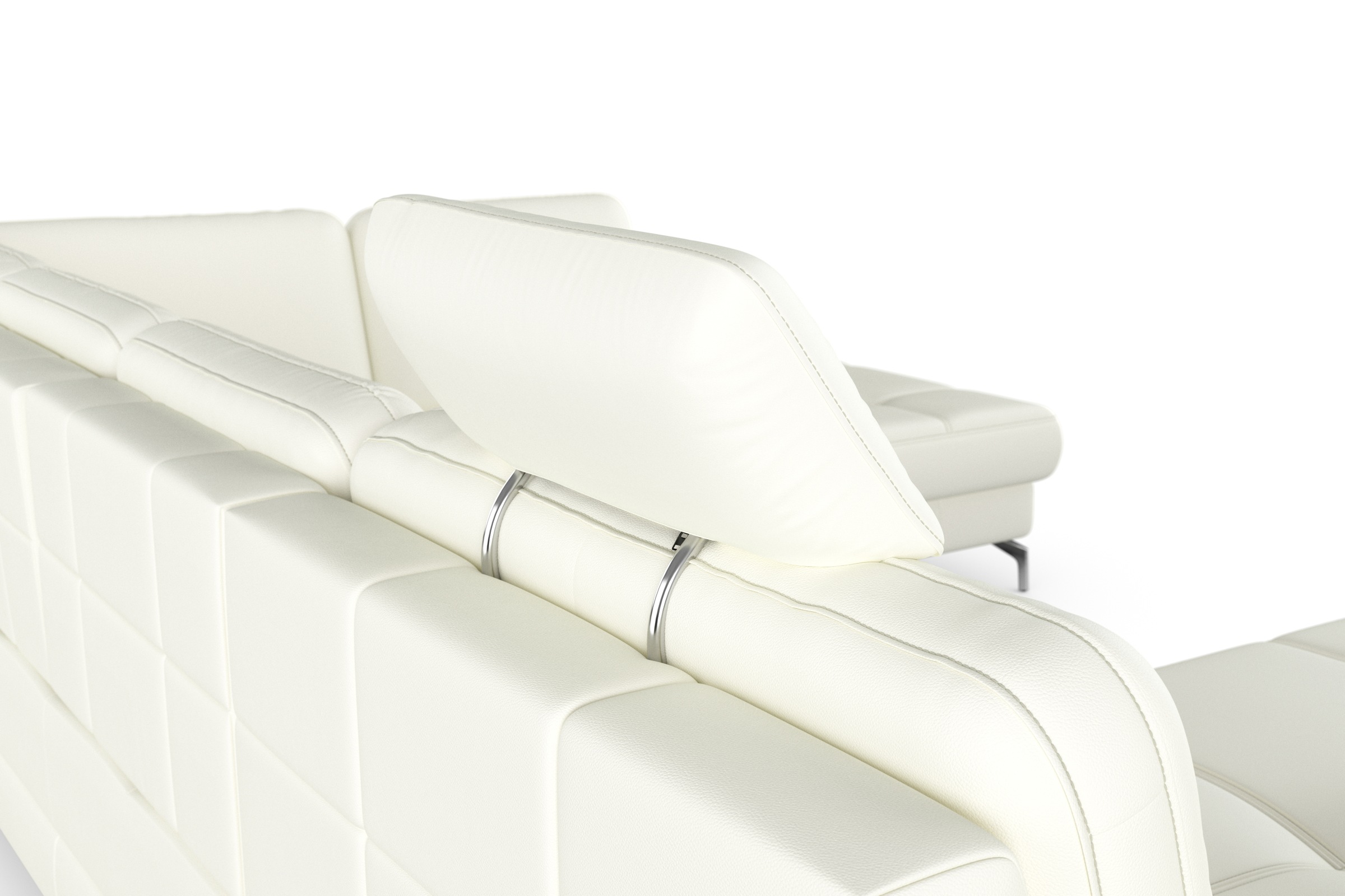 sit&more Wohnlandschaft »Bendigo U-Form«, inklusive Sitztiefenverstellung, Bodenfreiheit 12 cm, in 2 Fußfarben
