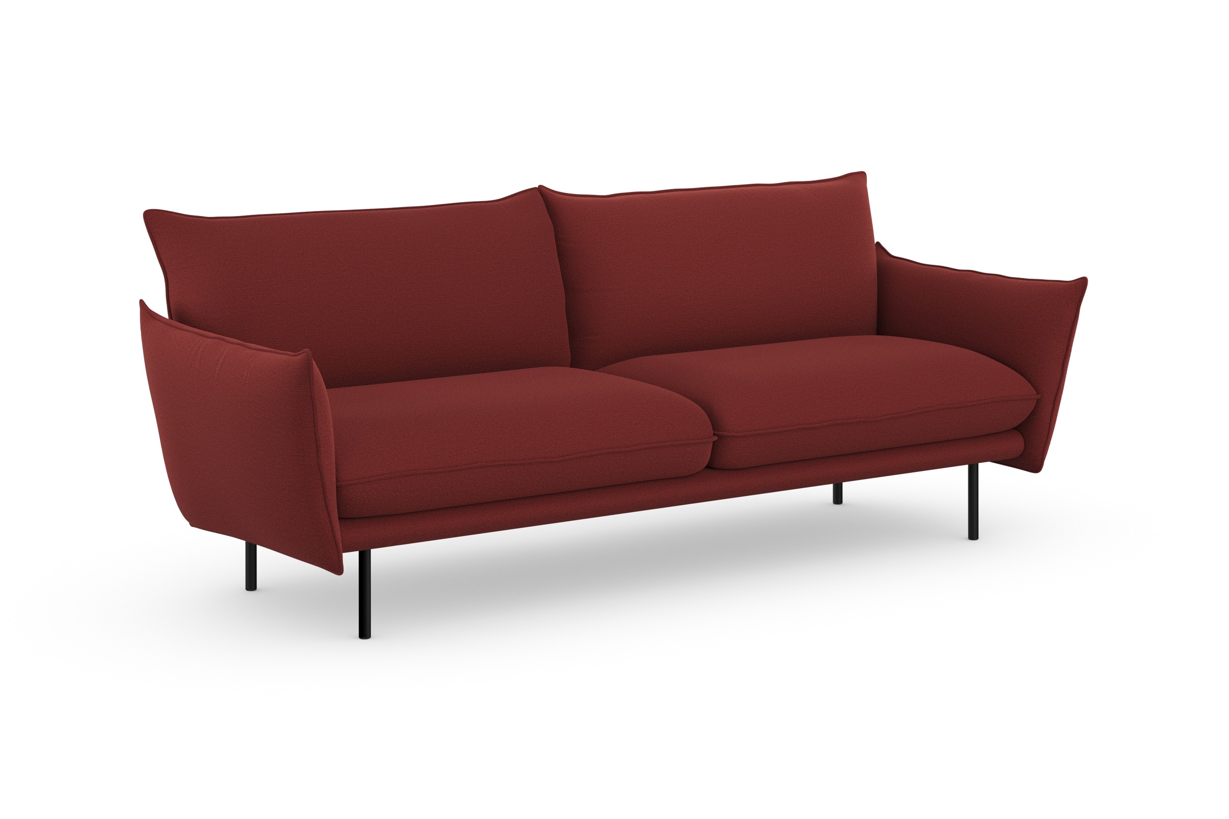 OTTO home 3-Sitzer "Stine" Besonderes Design durch Kissenoptik und Keder, b günstig online kaufen