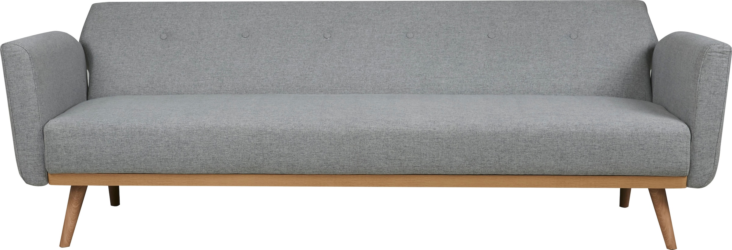 SalesFever Schlafsofa "Komfortables Sofa zum Entspannen" Knopfheftung an de günstig online kaufen