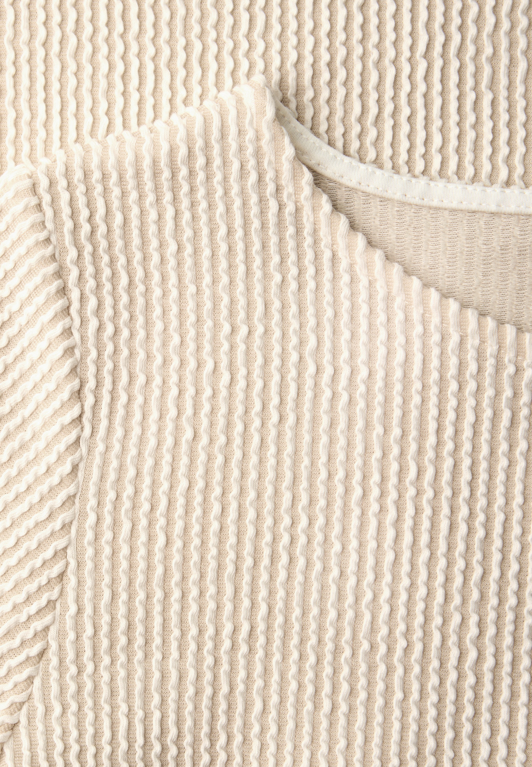 STREET ONE T-Shirt mit U-Boot-Ausschnitt