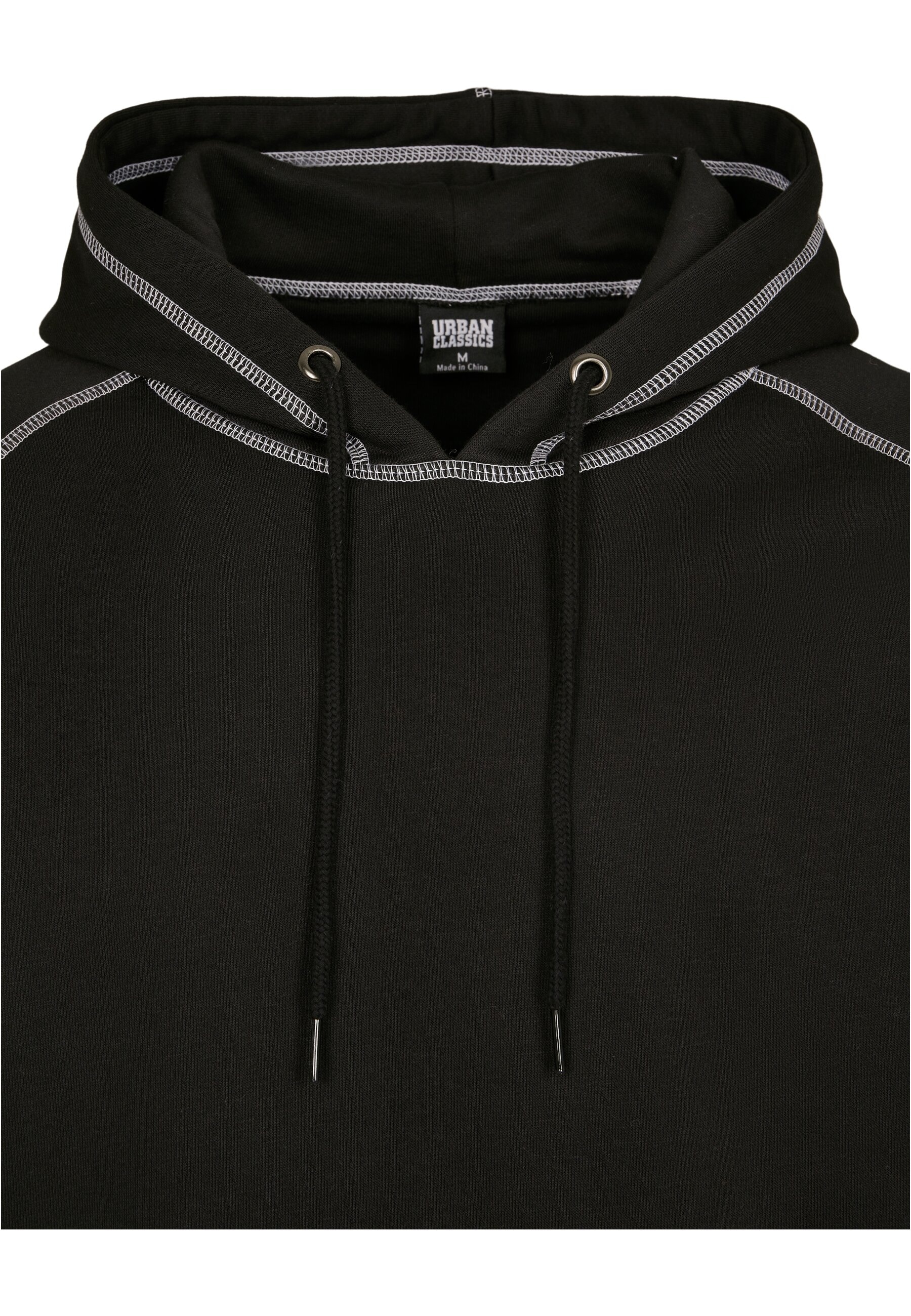 URBAN CLASSICS Kapuzensweatshirt »Urban Classics Herren Contrast Stitching Hoody«, (1 tlg.)