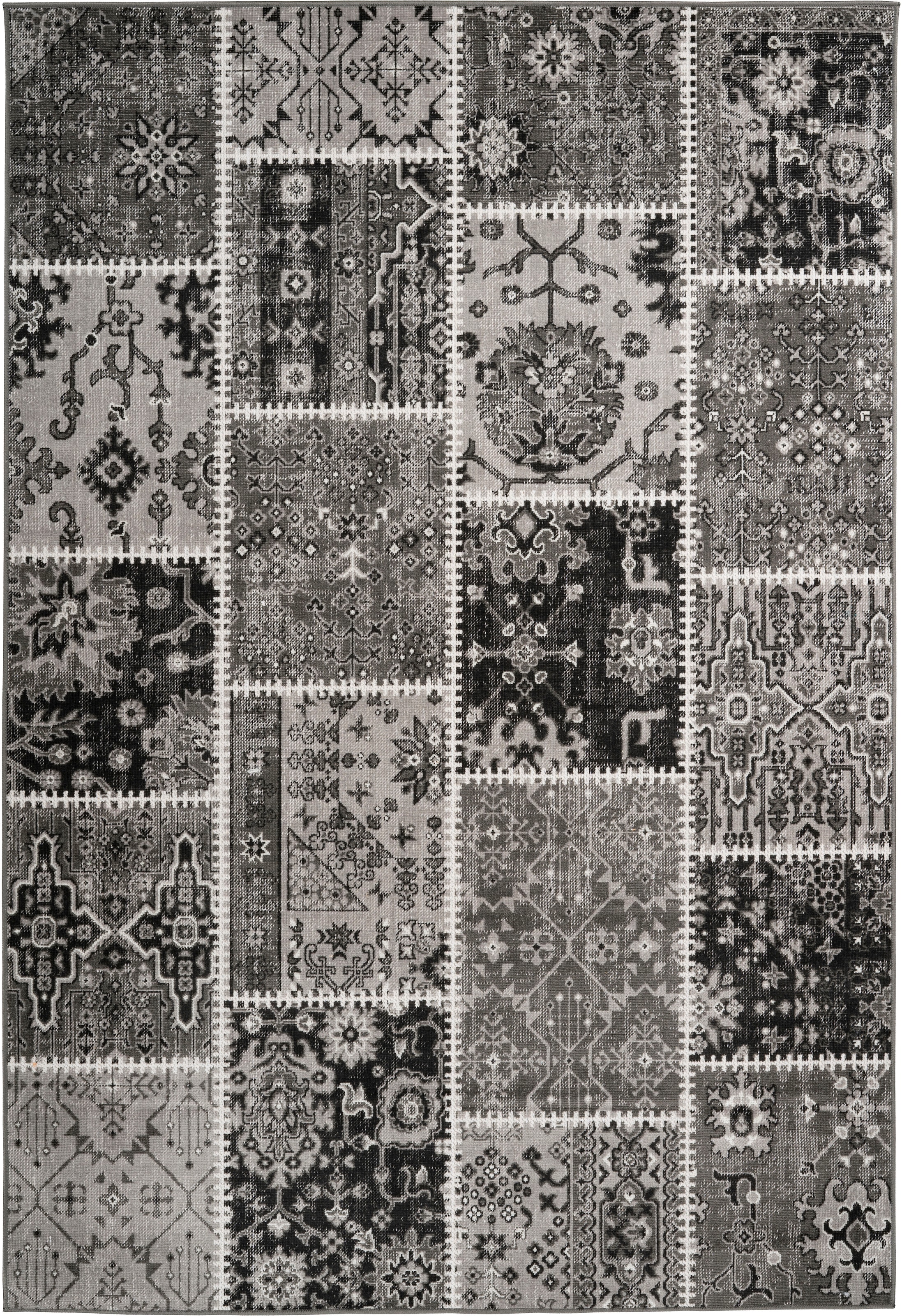 me gusta Teppich »Ariya 425«, rechteckig, 6 mm Höhe, Flachflor, gekettelt, Wohnzimmer