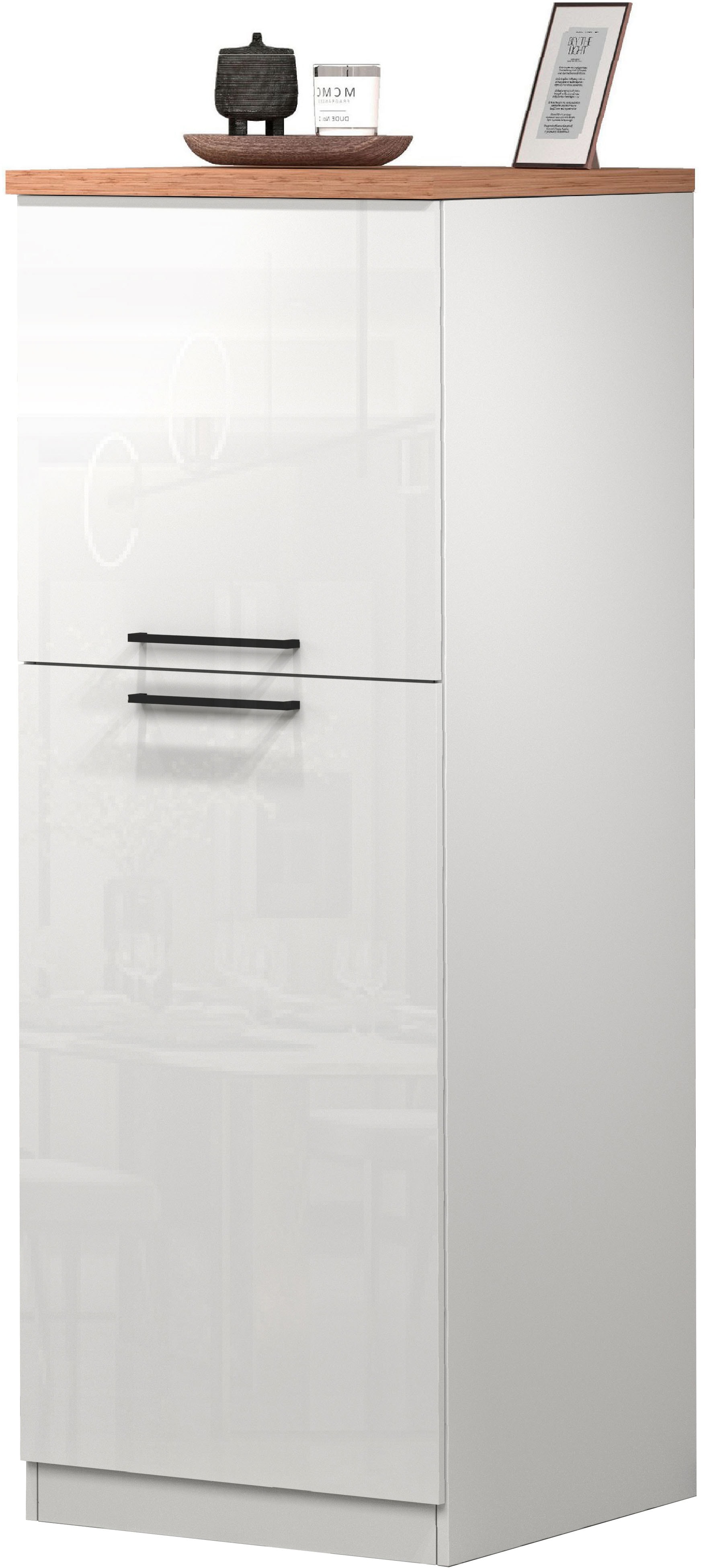 KOCHSTATION Vorratsschrank "KS-Sole,Hauswirtschaftsschrank,Stauschrank,Küchenschrank" Breite/Höhe 60/165 cm, 5 Fächer