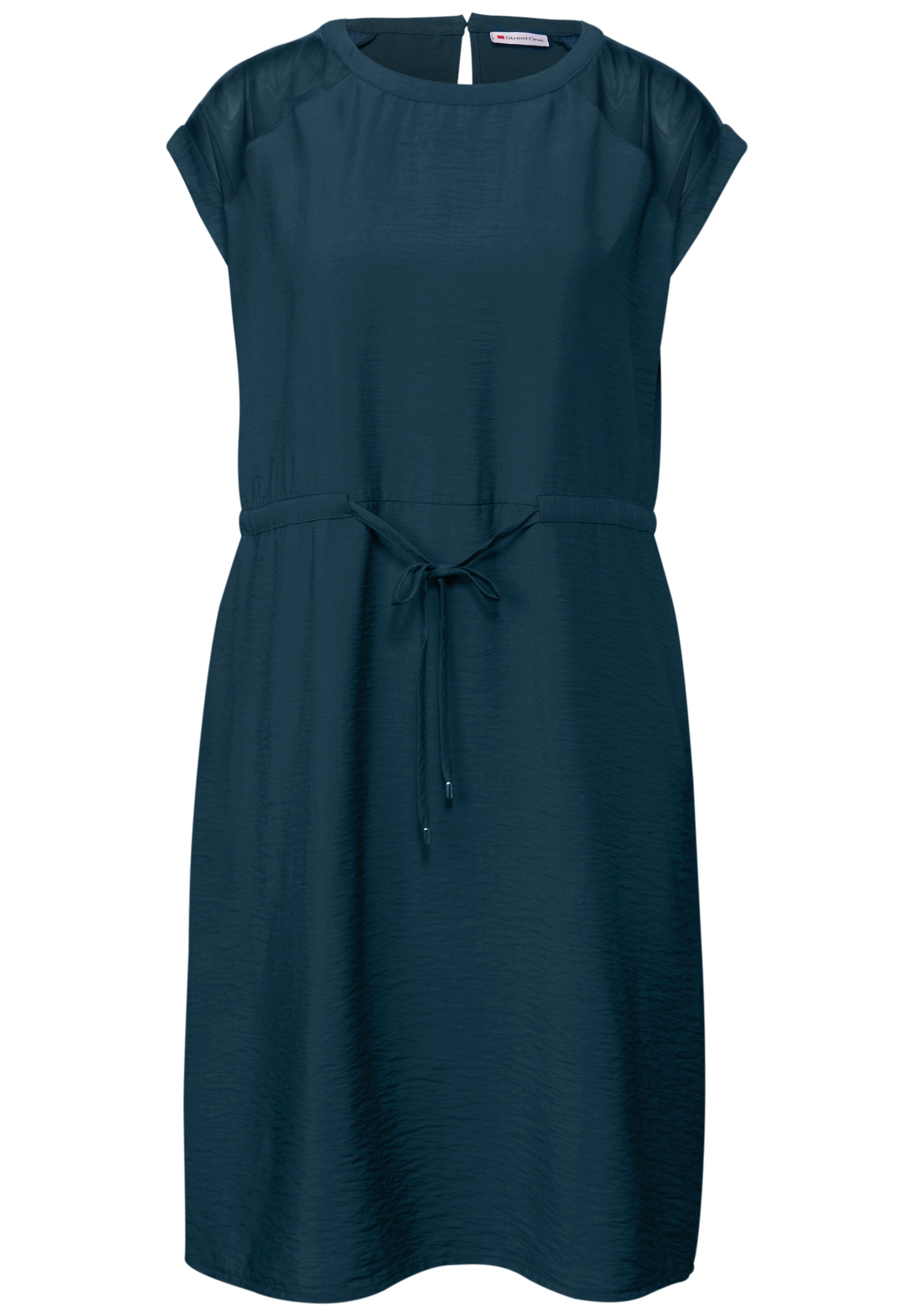 Thumbnail - STREET ONE Sommerkleid Reißverschlusstaschen in Unifarbe