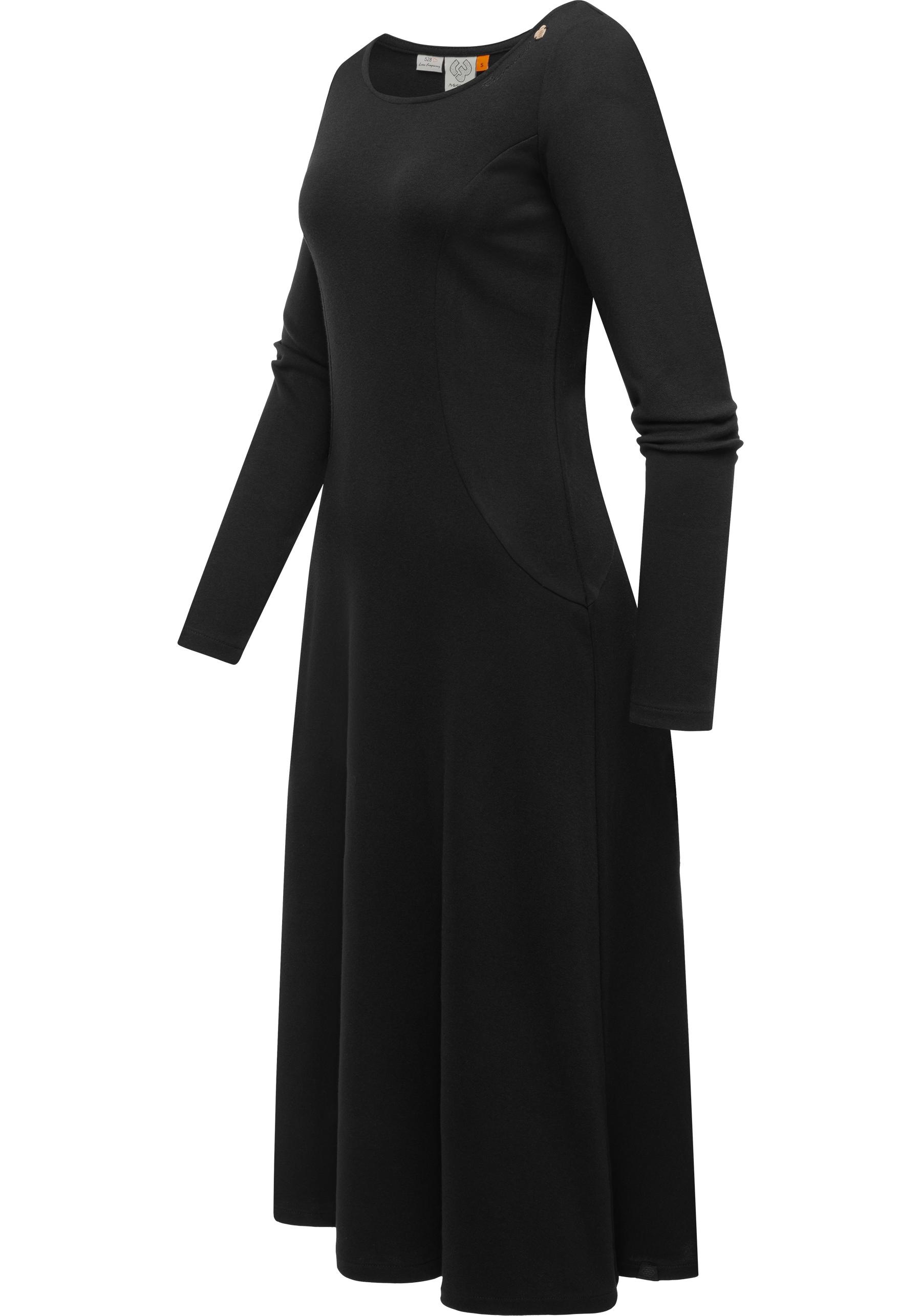 Ragwear A-Linien-Kleid "Appero Long" Ohne Tasche Stylisches Langarm-Kleid f günstig online kaufen
