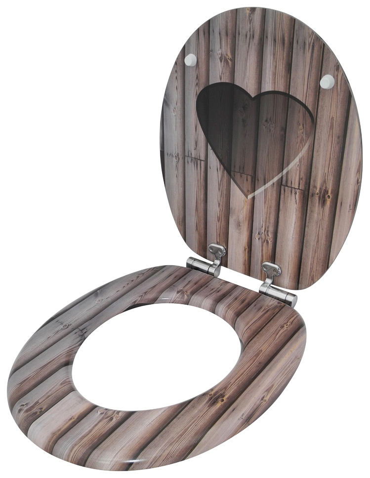 Sanilo WC-Sitz »Wooden Heart«