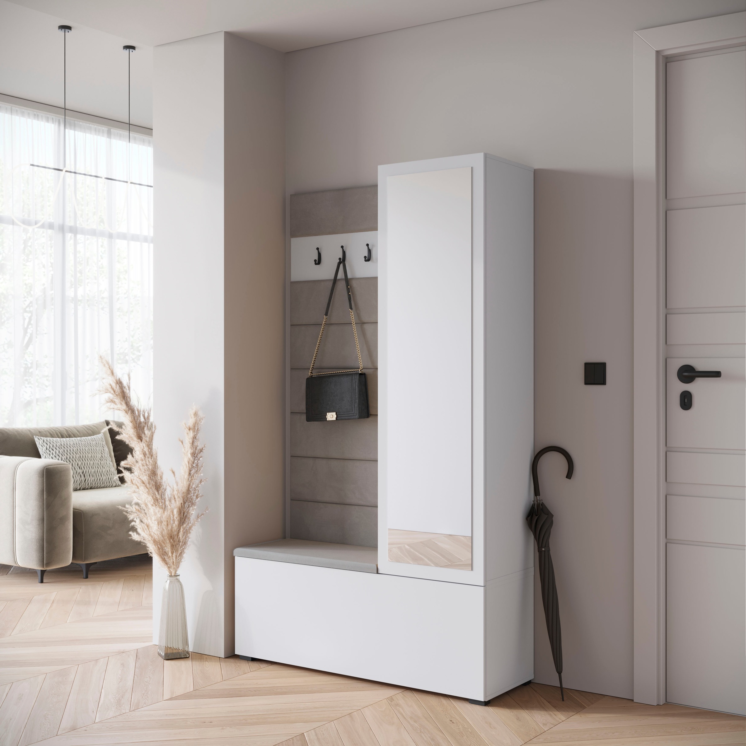 Home affaire Garderoben-Set »TEJO II« Komplett-Set, 1 Stk. tlg.