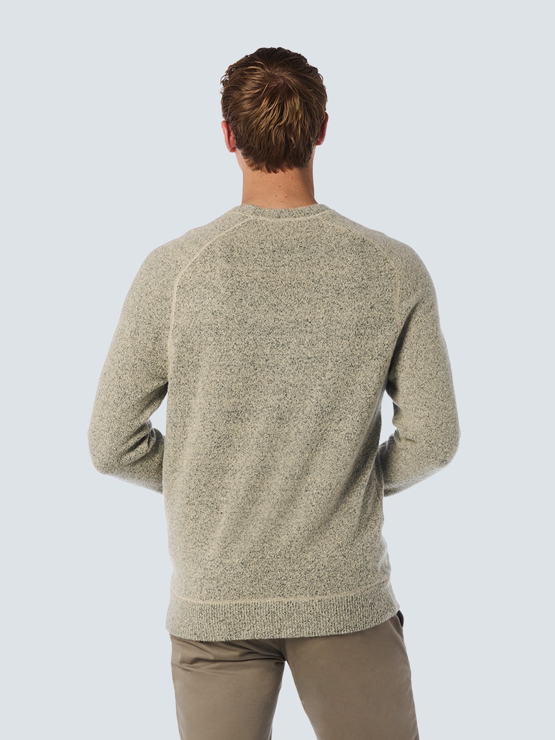 NO EXCESS Strickpullover, in melierter Optik