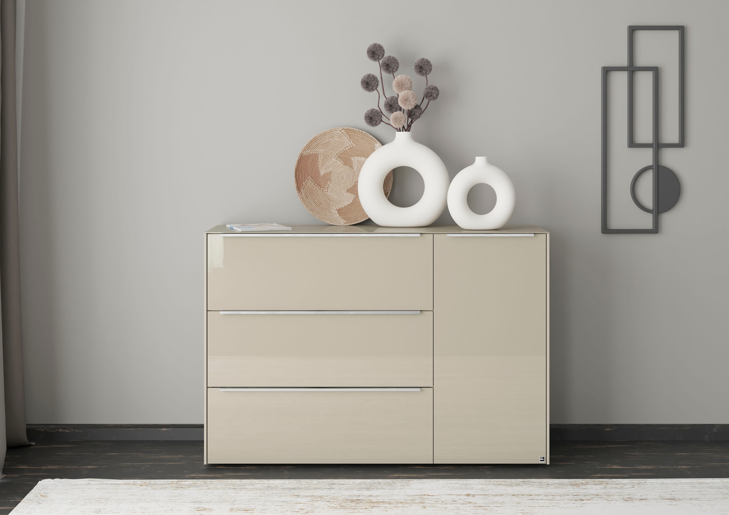 set one by Musterring Sideboard "Reno" 1 Stk. tlg. Mit Gleitern und in verschiedenen Farben erhältlich