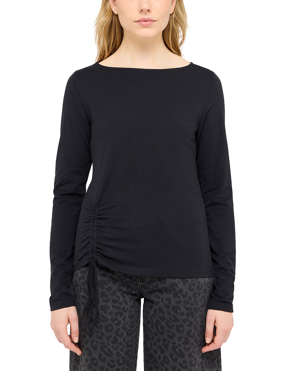 MUSTANG Langarmshirt "Damen Style Hayley" günstig online kaufen