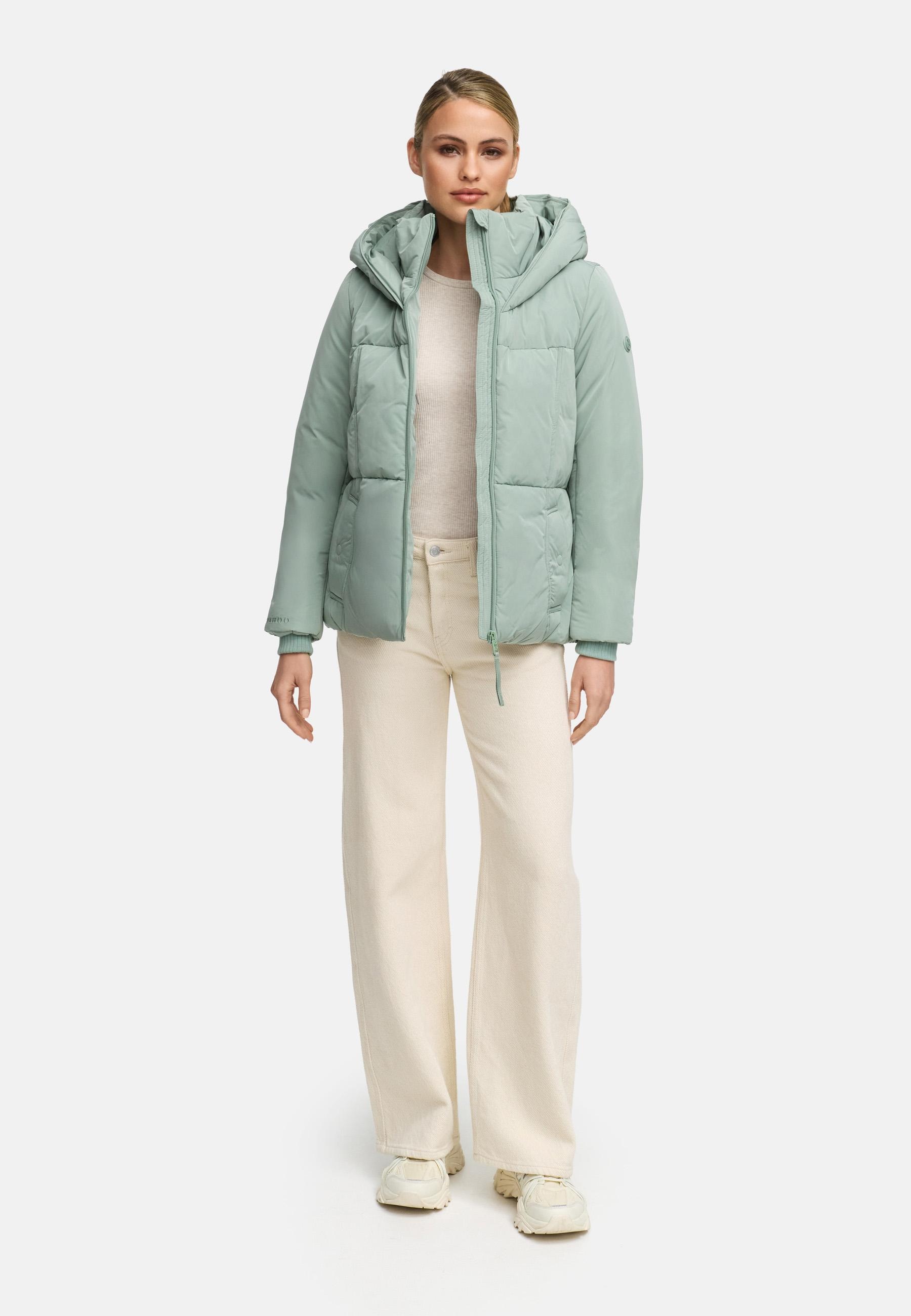 Navahoo Winterjacke »Flüsterfee 14«, mit Kapuze, Winter Steppjacke mit Kapuze