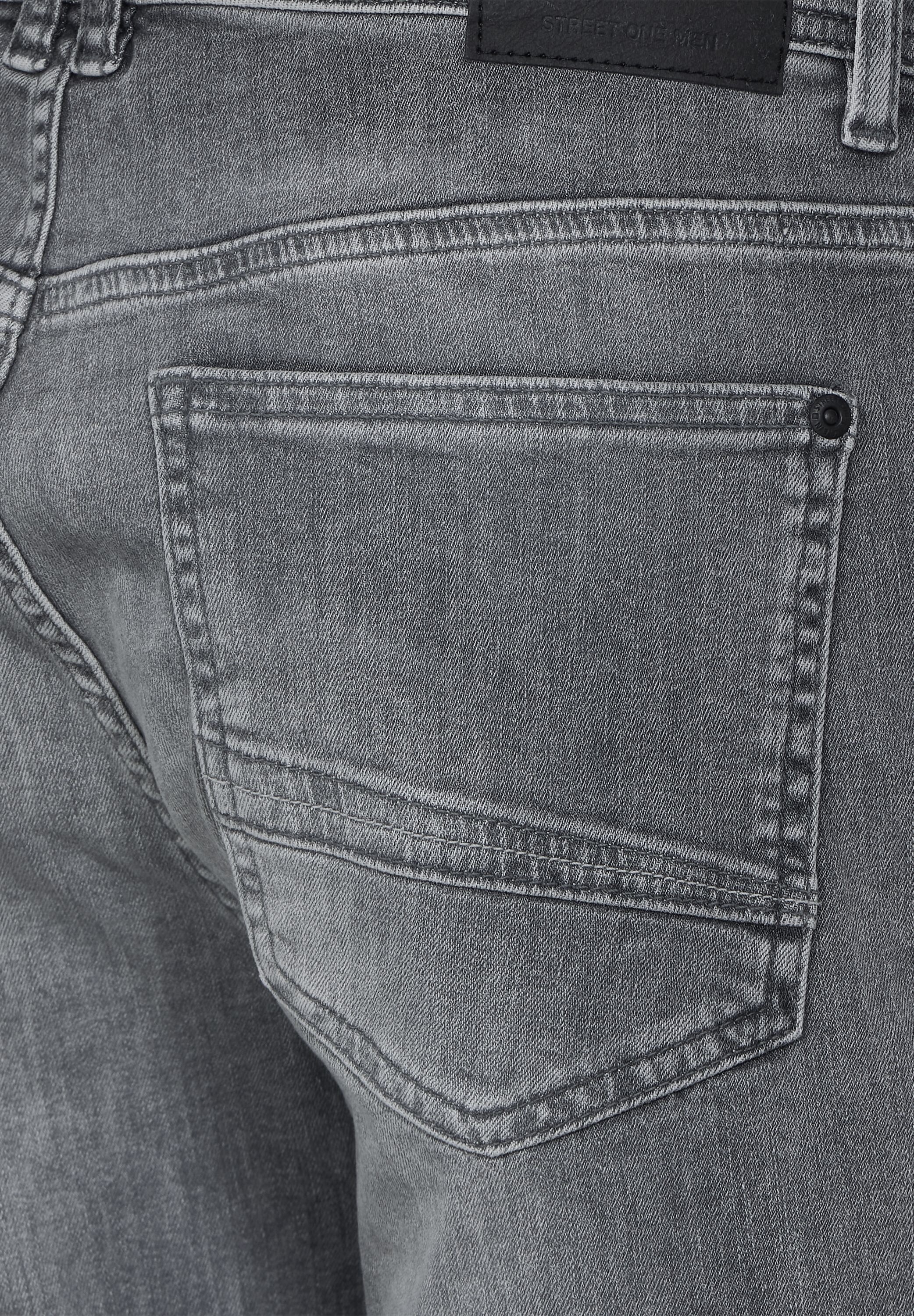 STREET ONE MEN Gerade Jeans, 5-Pocket-Style