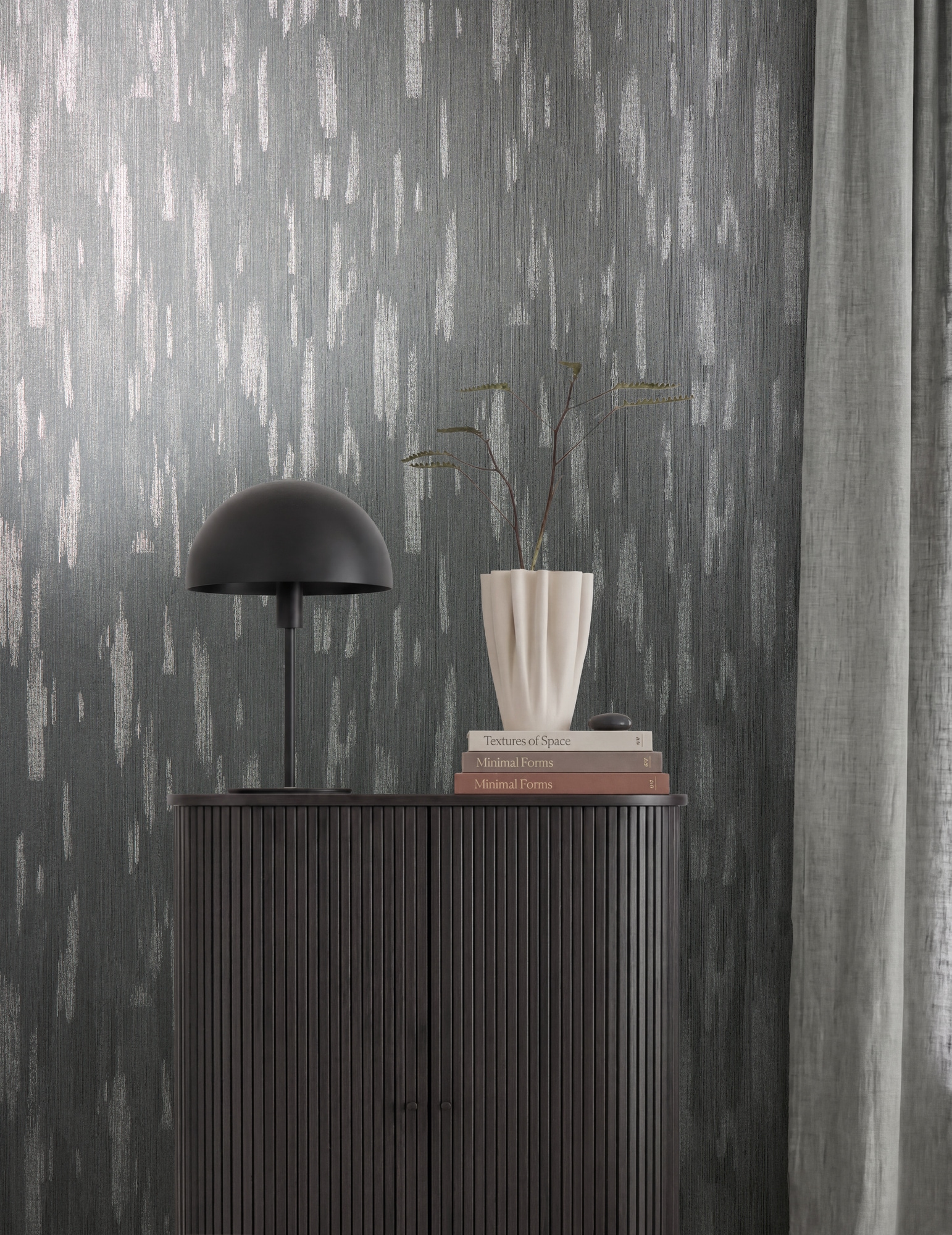 A.S. Création Vliestapete »Trend Spectrum Stripes – Elegante Streifenstruktur Vliestapete« Streifen | Strukturmuster | gestreift strukturiert Elegante Streifenstruktur mit mattem Muster und glänzendem Grund