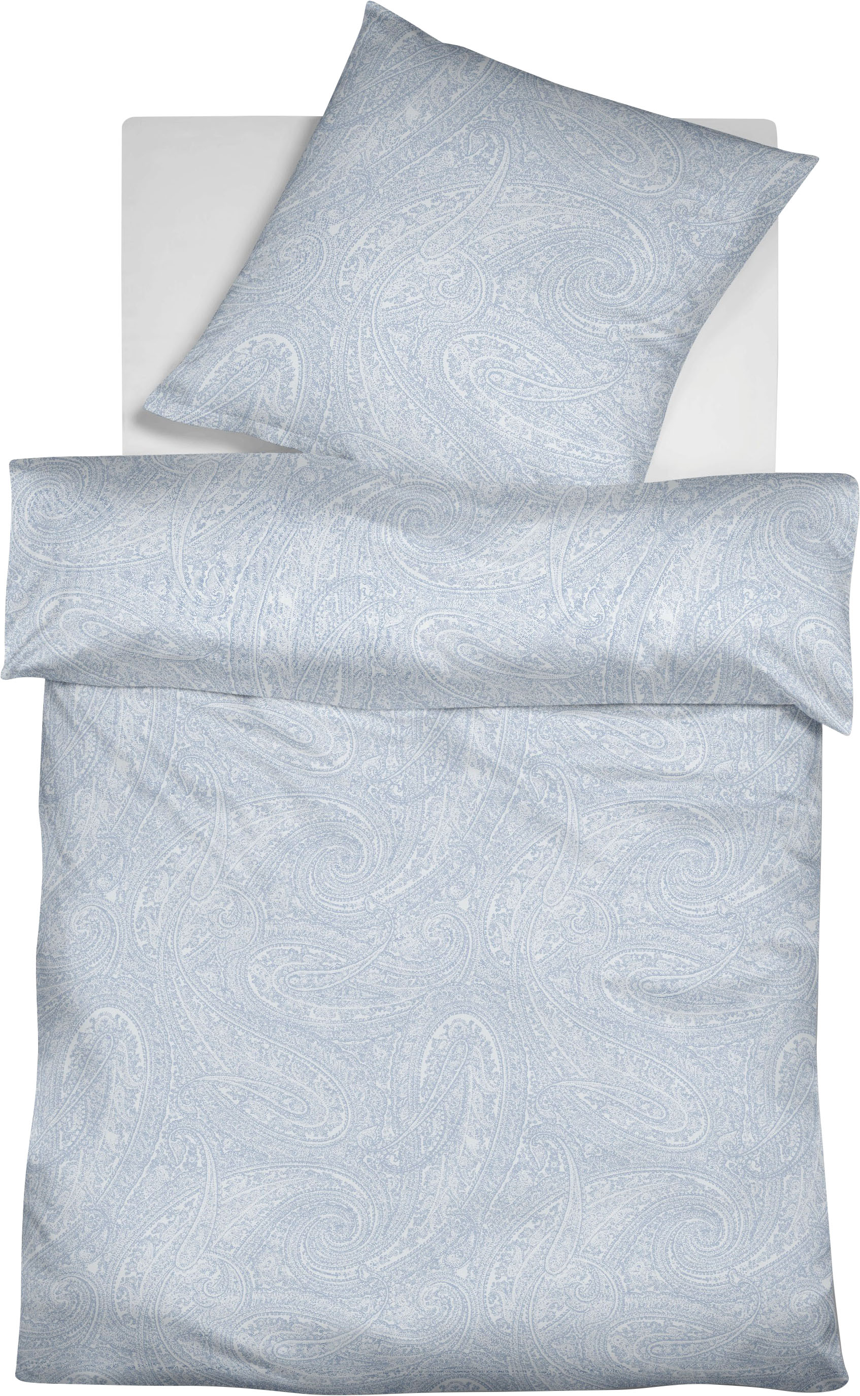fleuresse Bettwäsche "Provence Prestige 344104" 2 Stk. 70% Baumwolle, 30% Leinen, in Gr. 135x200, 155x220, 200x200cm