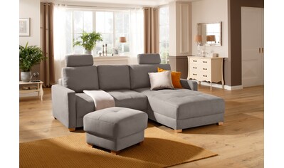DELAVITA Ecksofa »Casella«, mit Bettfunktion und Bettkasten, Steppung im Sitzbereich kaufen DELAVITA Ecksofa »Casella«, mit Bettfunktion und Bettkasten, Steppung im Sitzbereich kaufen