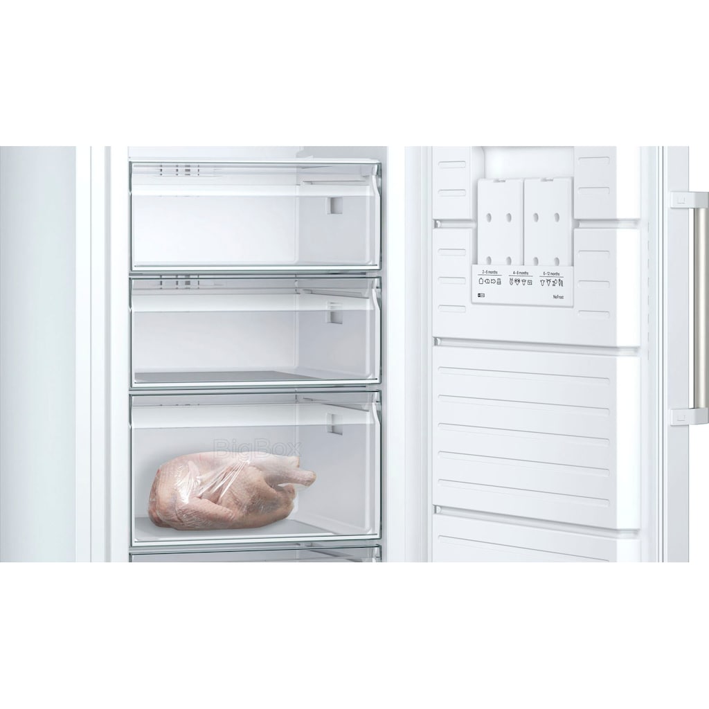 SIEMENS Gefrierschrank »GS58NDWDP«, 191 cm hoch, 70 cm breit