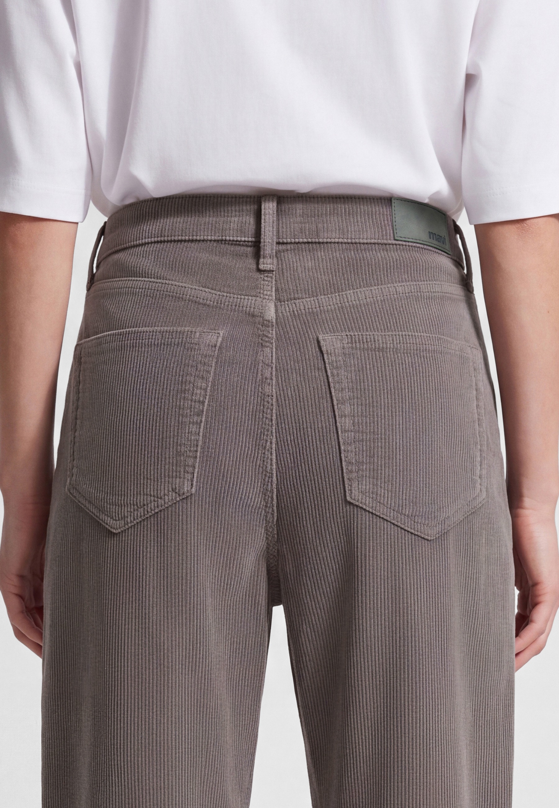 Mavi Weite Jeans »LAURA« Pleated Baggy Pants